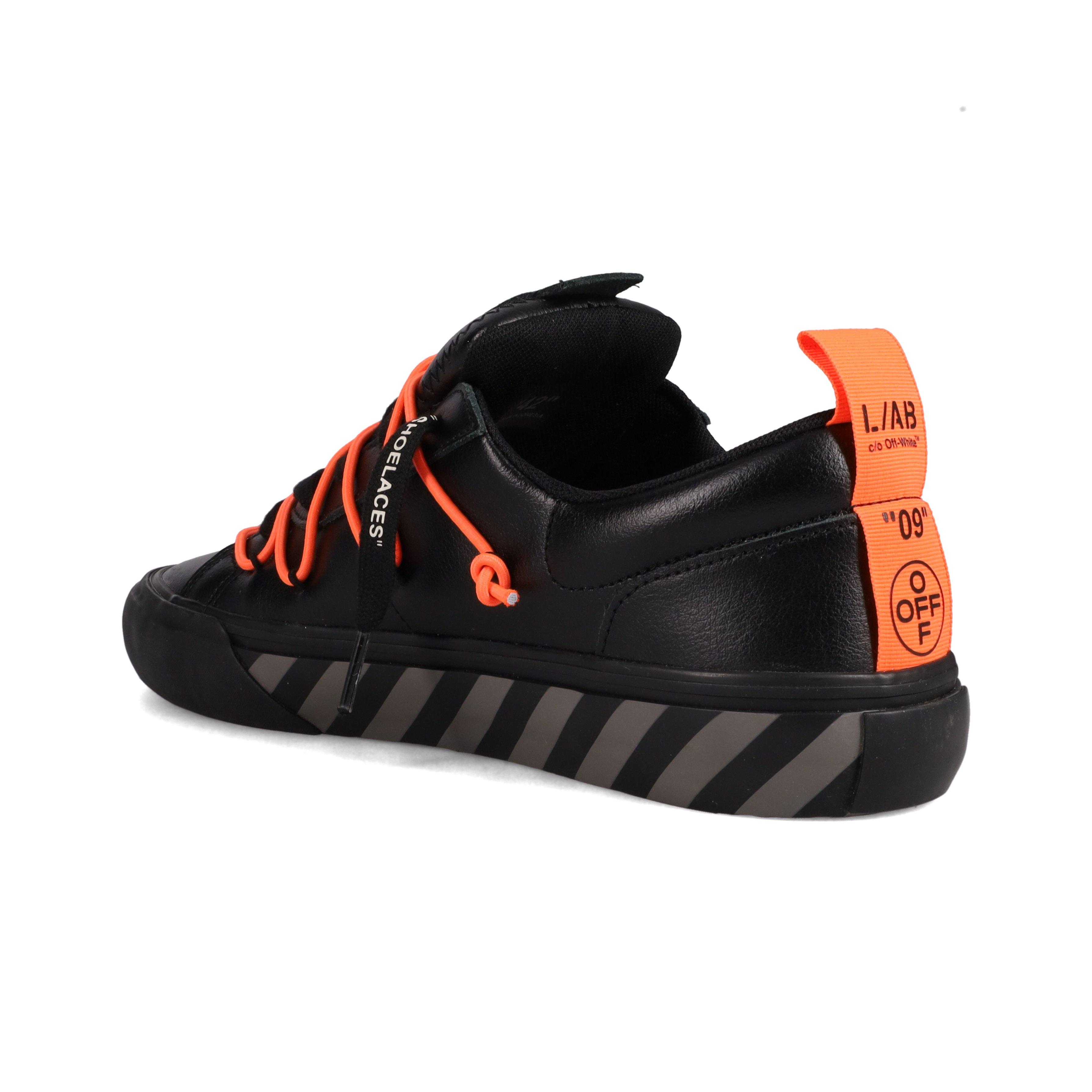 L/AB c/o Off-White Tape Vulcanized "Black" Men's Shoe - BLACK