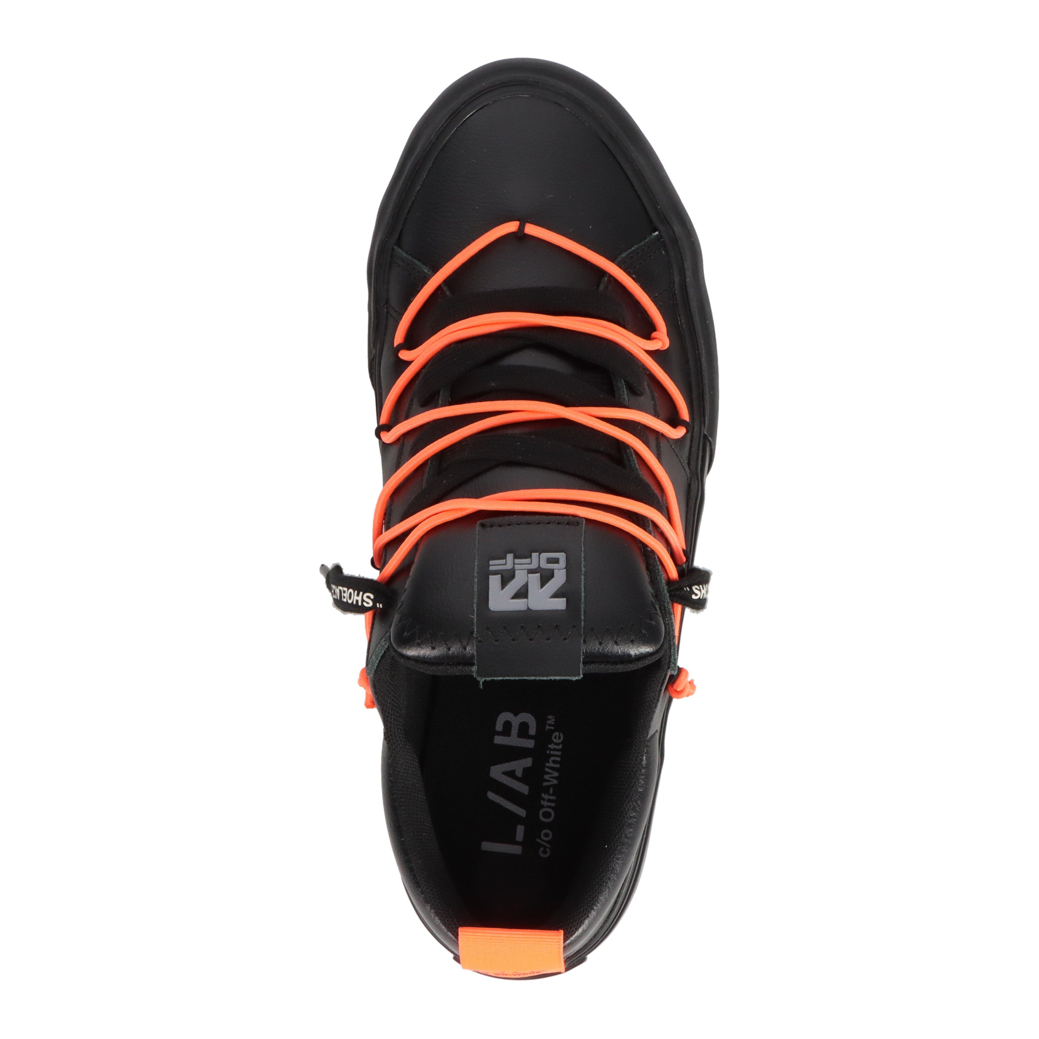 L/AB c/o Off-White Tape Vulcanized "Black" Men's Shoe - BLACK