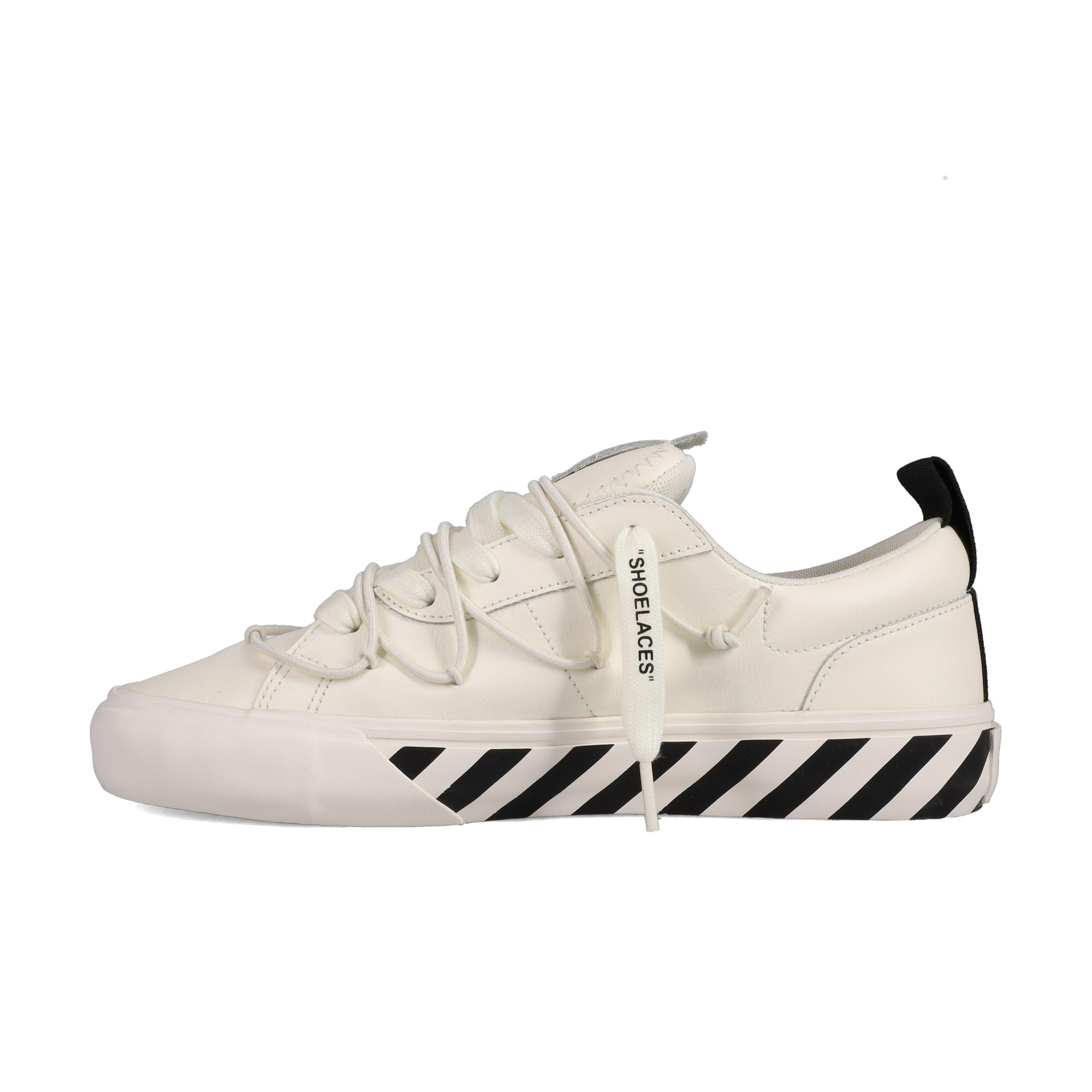 L/AB c/o Off-White Tape Vulcanized "White" Men's Shoe - WHITE