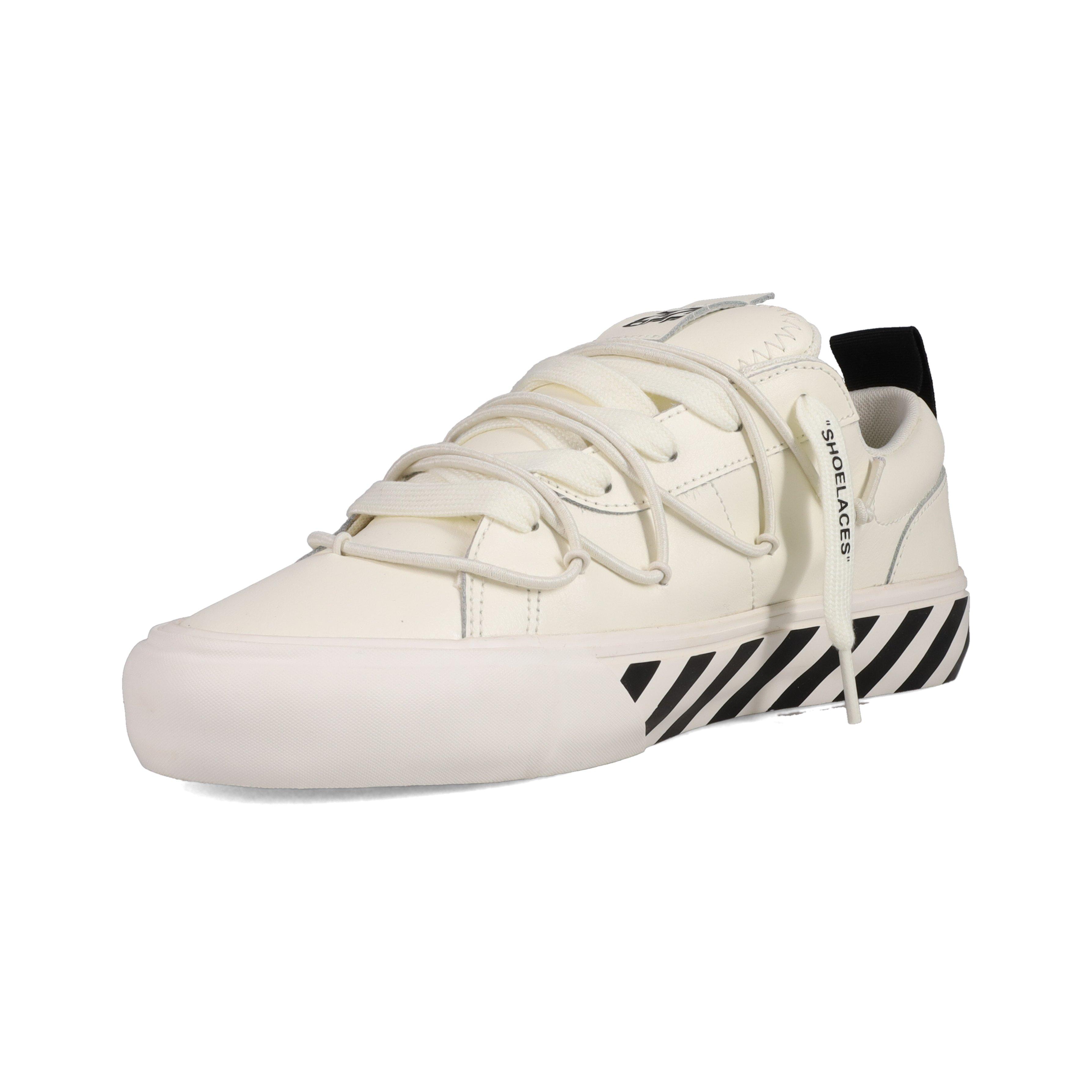 L/AB c/o Off-White Tape Vulcanized "White" Men's Shoe - WHITE