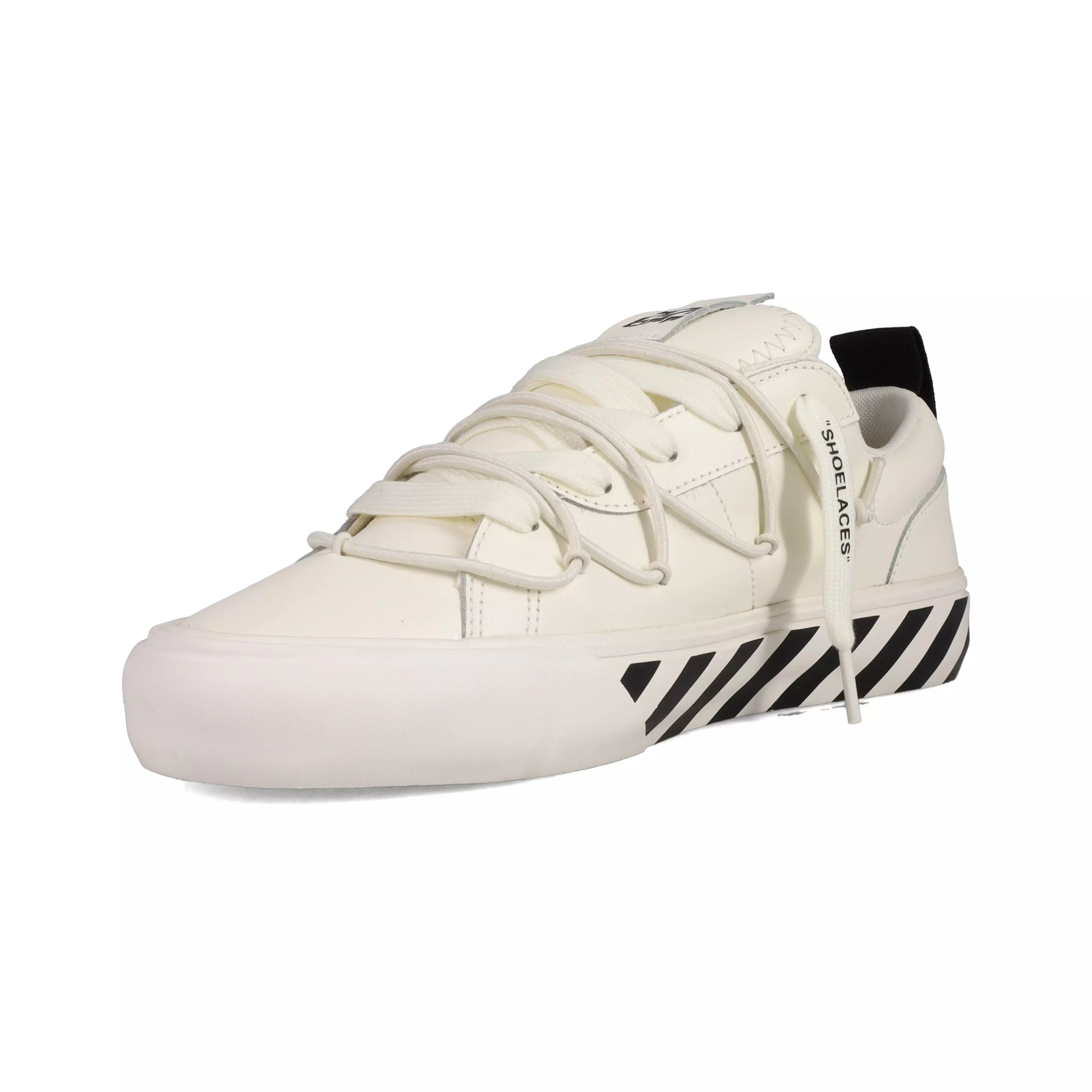 L/AB c/o Off-White Tape Vulcanized "White" Men's Shoe - WHITE