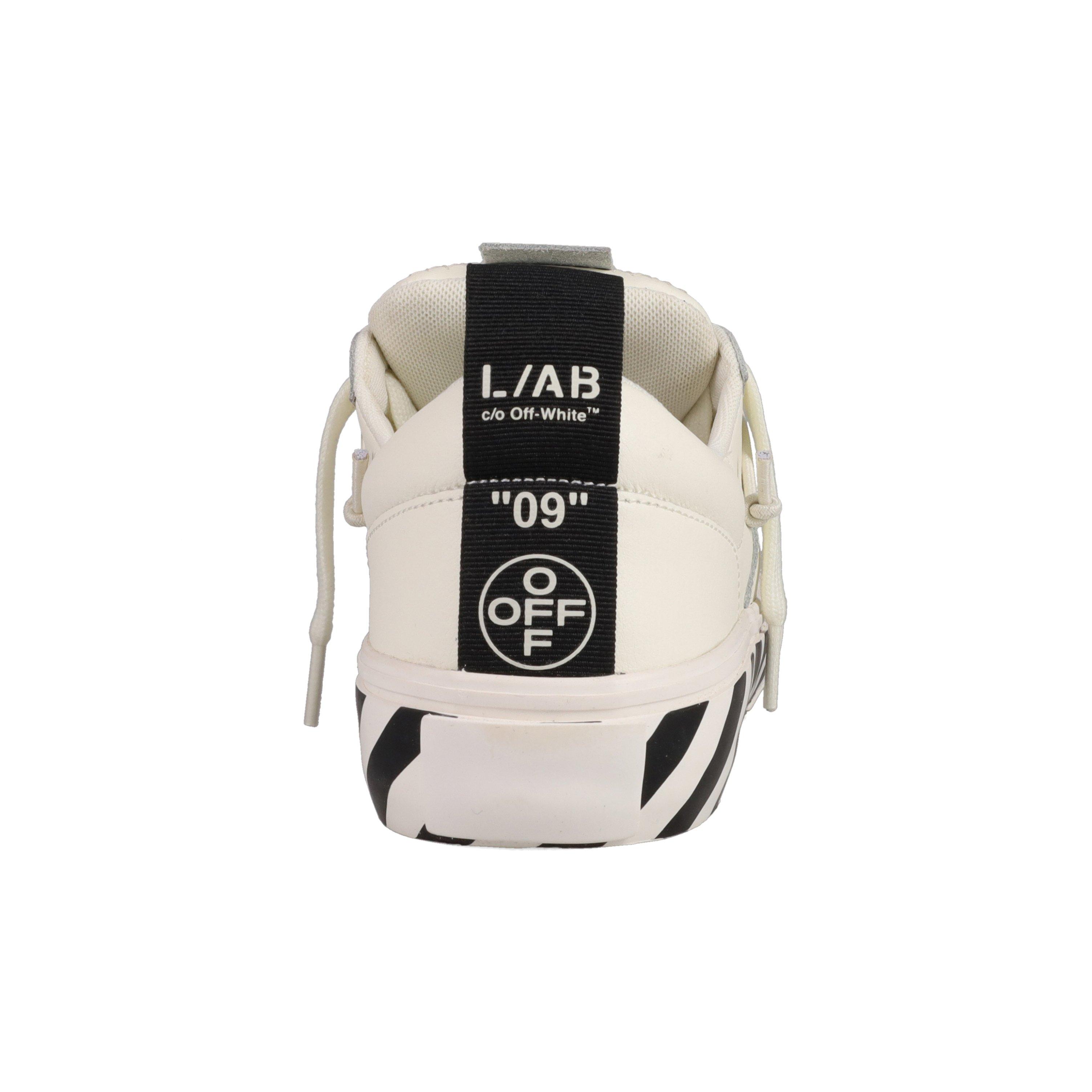 L/AB c/o Off-White Tape Vulcanized "White" Men's Shoe - WHITE
