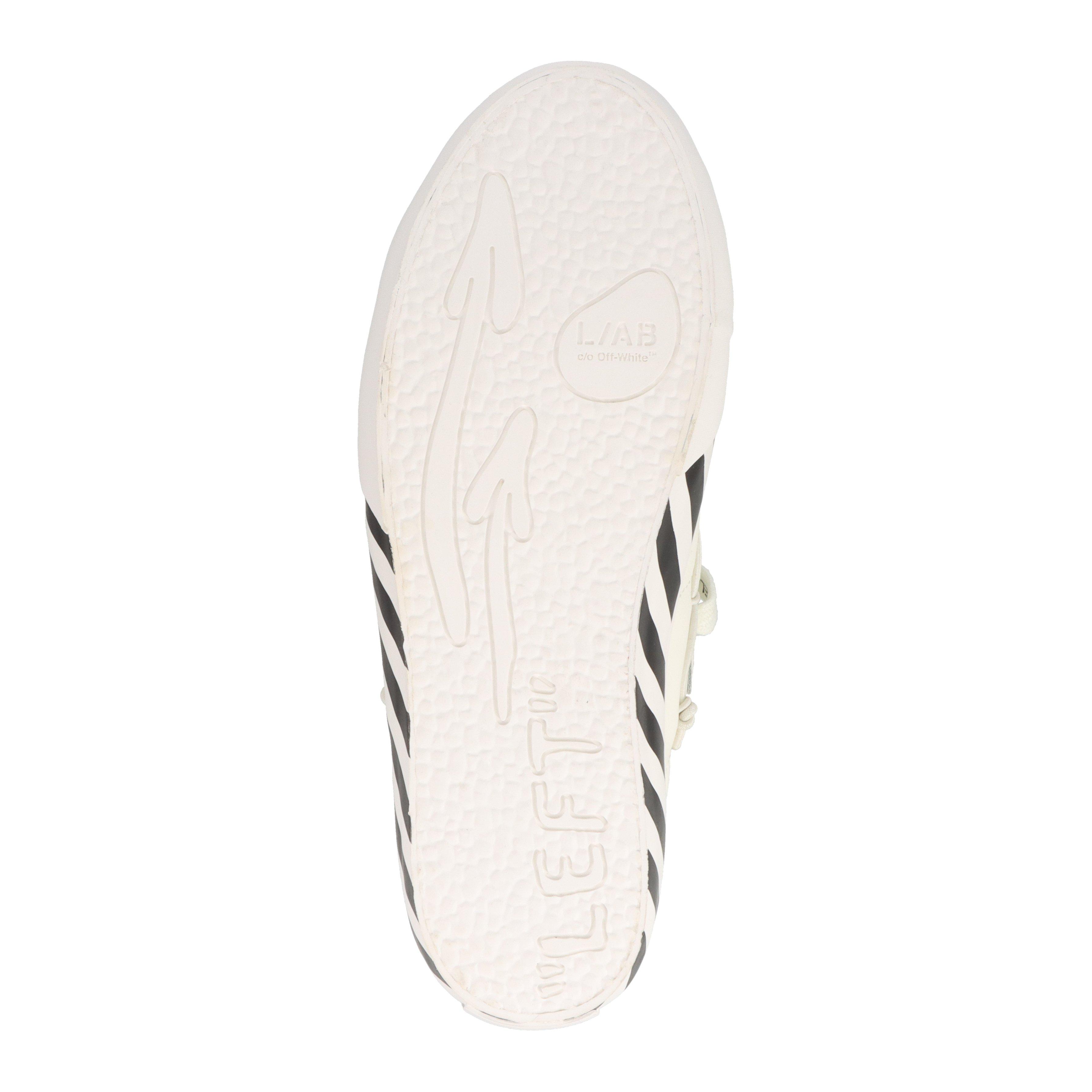 L/AB c/o Off-White Tape Vulcanized "White" Men's Shoe - WHITE