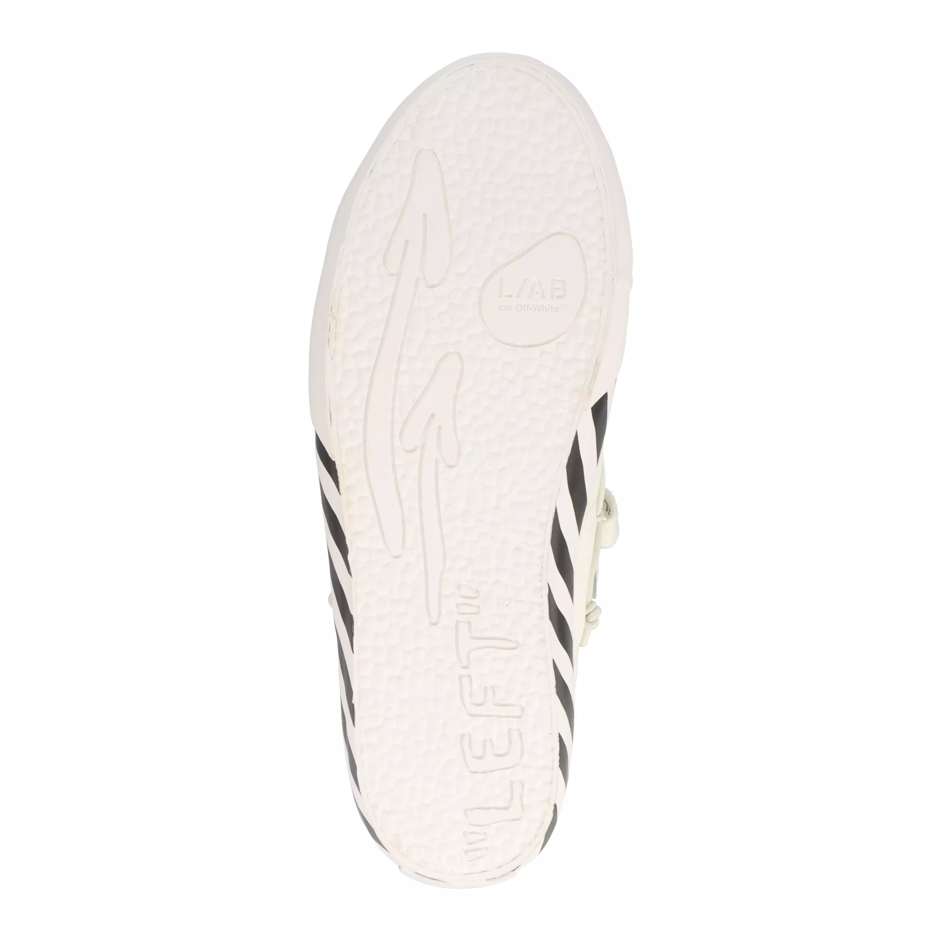 L/AB c/o Off-White Tape Vulcanized "White" Men's Shoe - WHITE