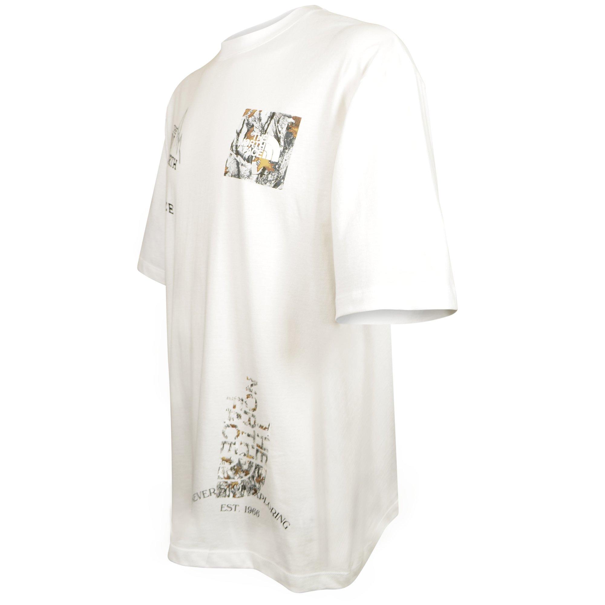 MULTI PLACEMENT OVERSIZED SS TEE-WHITE - WHITE
