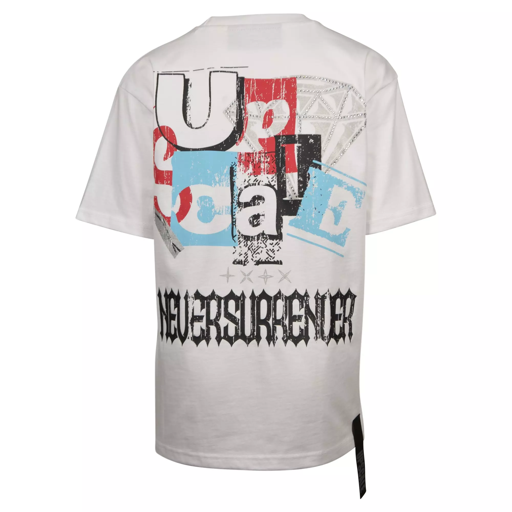 Upscale Big Boys' Charged By Faith Tee - WHITE
