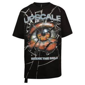 Upscale Big Boys' Shattered Eye Tee - BLACK