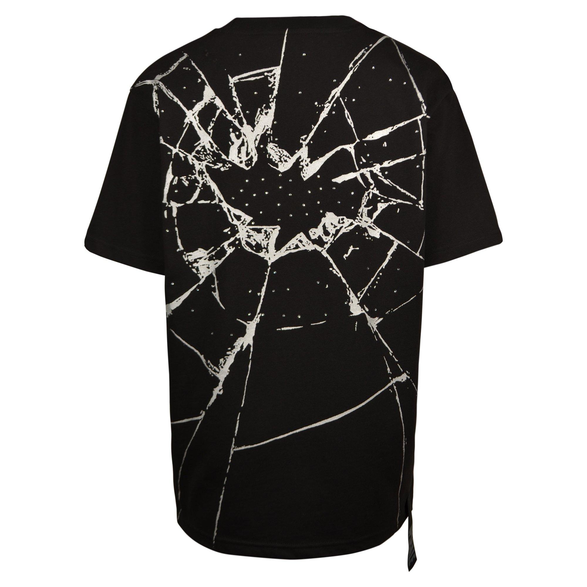Upscale Big Boys' Shattered Eye Tee - BLACK