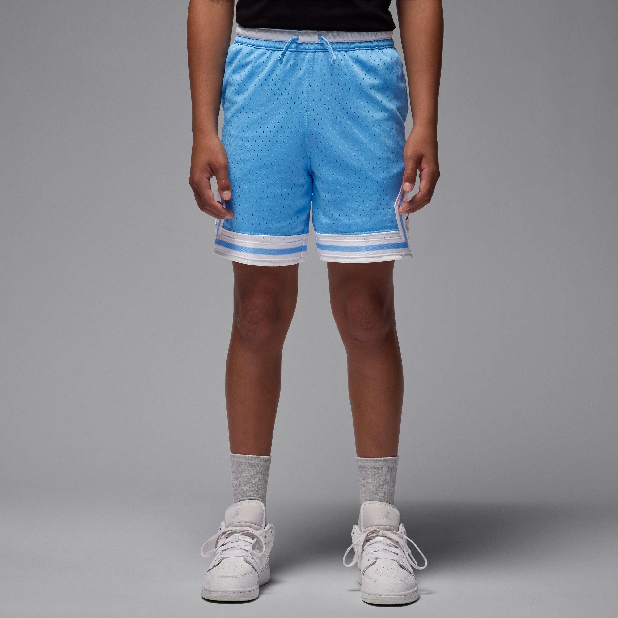 Jordan Big Boys' Legend Blue Diamond Shorts - CAROLINA BLUE Thumbnail View 1