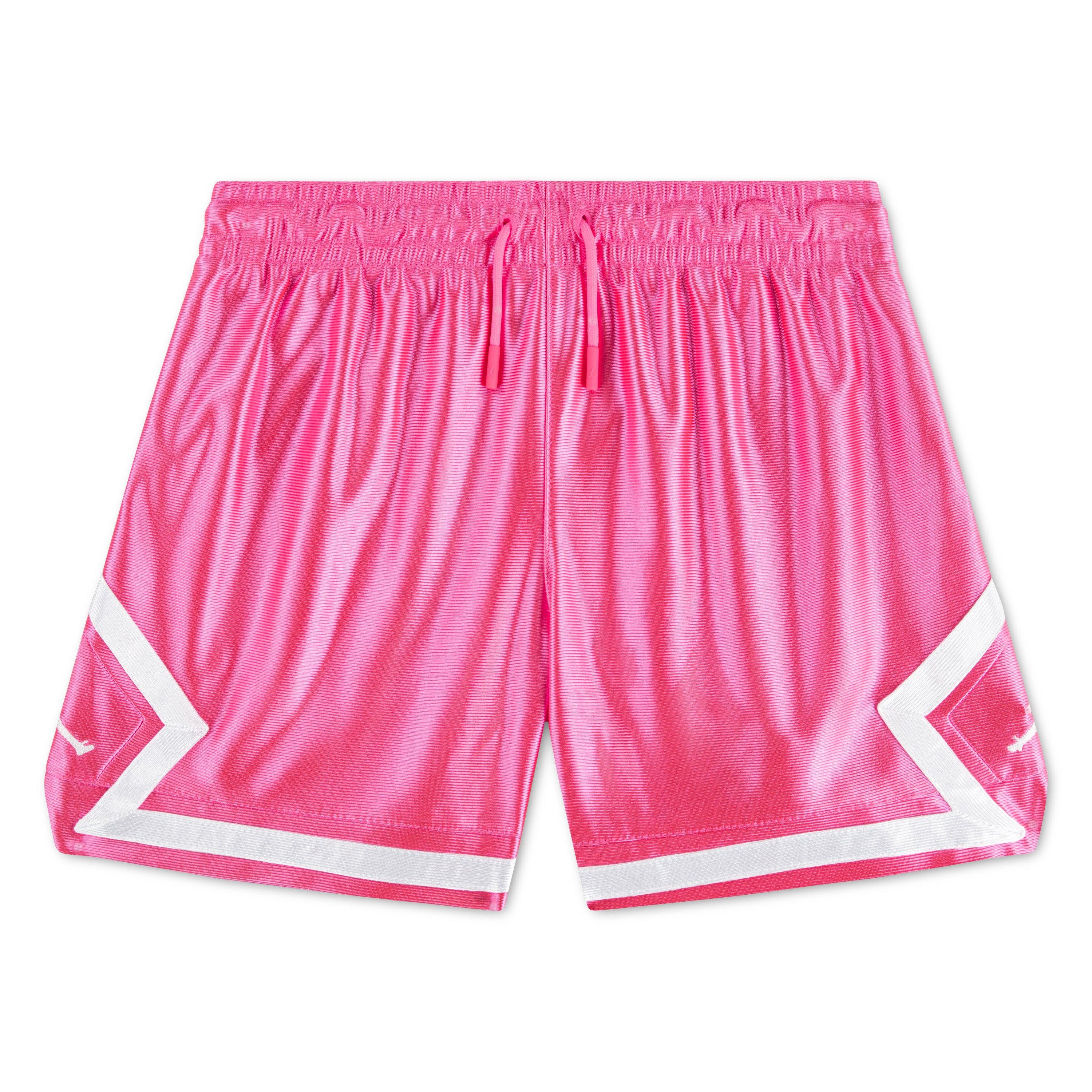Jordan Big Girls' Durasheen Diamond Shorts - Pink