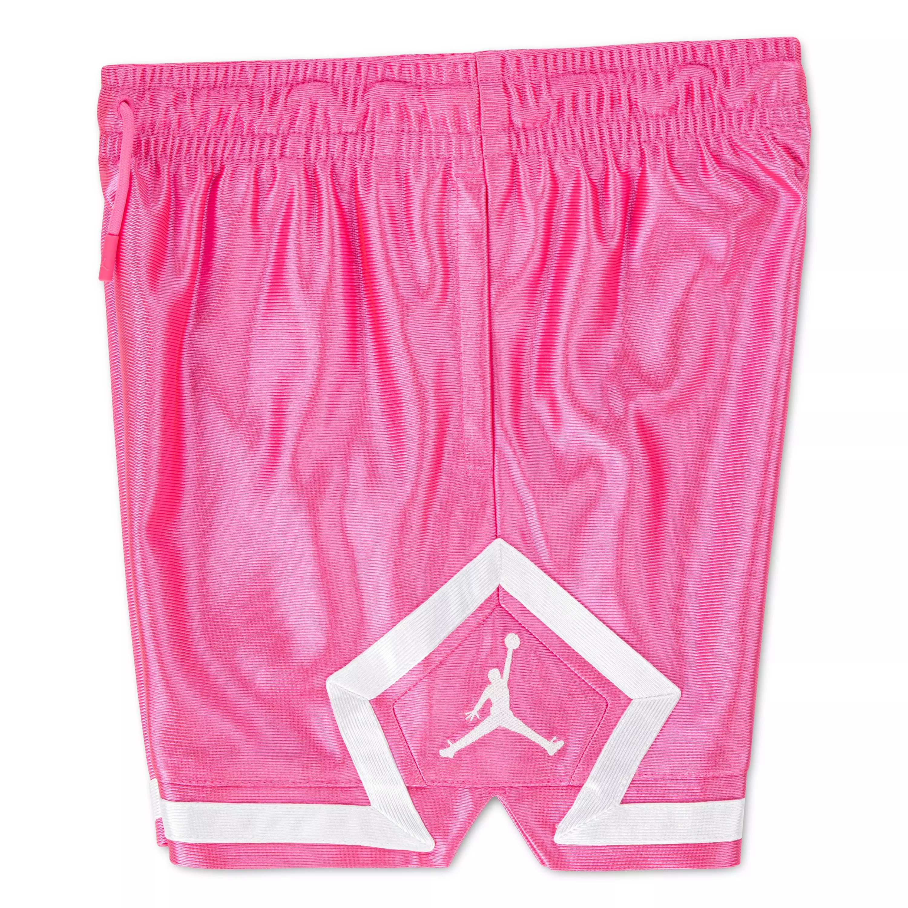 Jordan Big Girls' Durahsheen Diamond Shorts - Pink - PINK