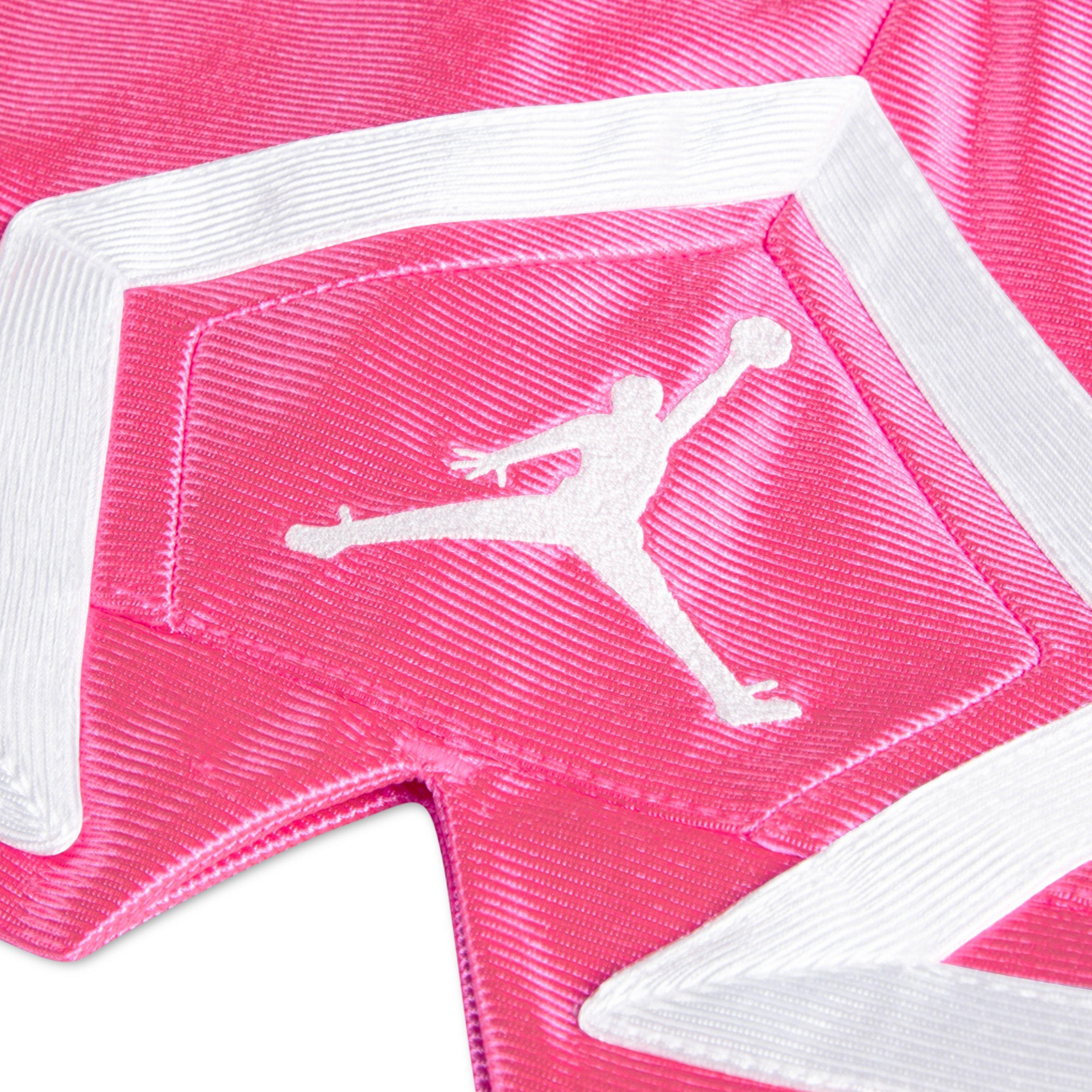 Jordan Durahsheen Diamond Big Girls' Pink Shorts