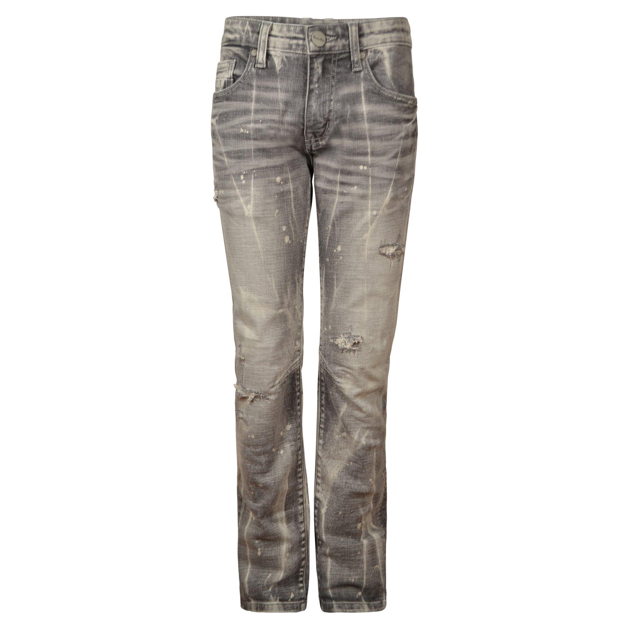 Smoke Rise Big Boys' Essential Denim Jeans - Iron Grey - GREY