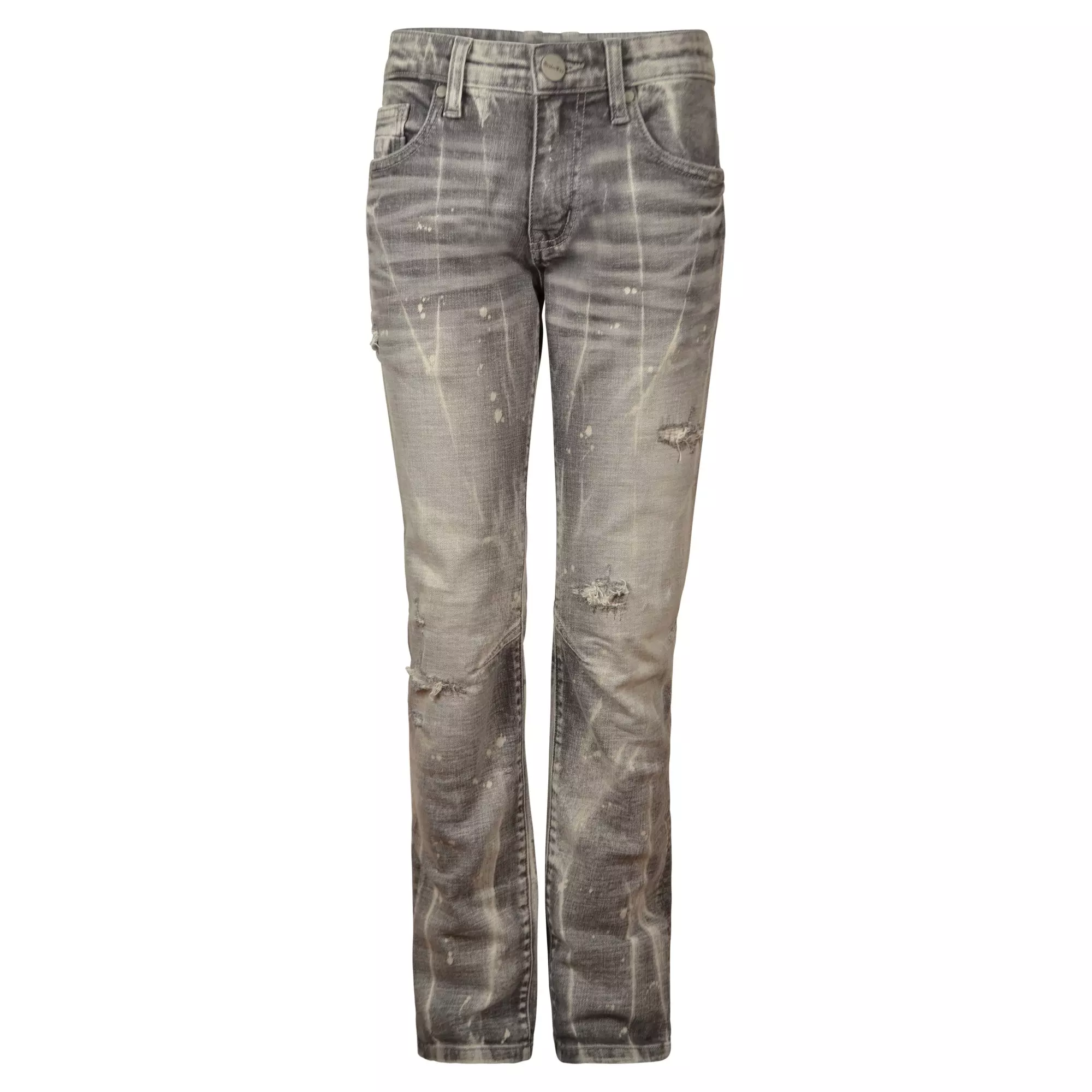 Smoke Rise Big Boys' Essential Denim Jeans - Iron Grey - GREY