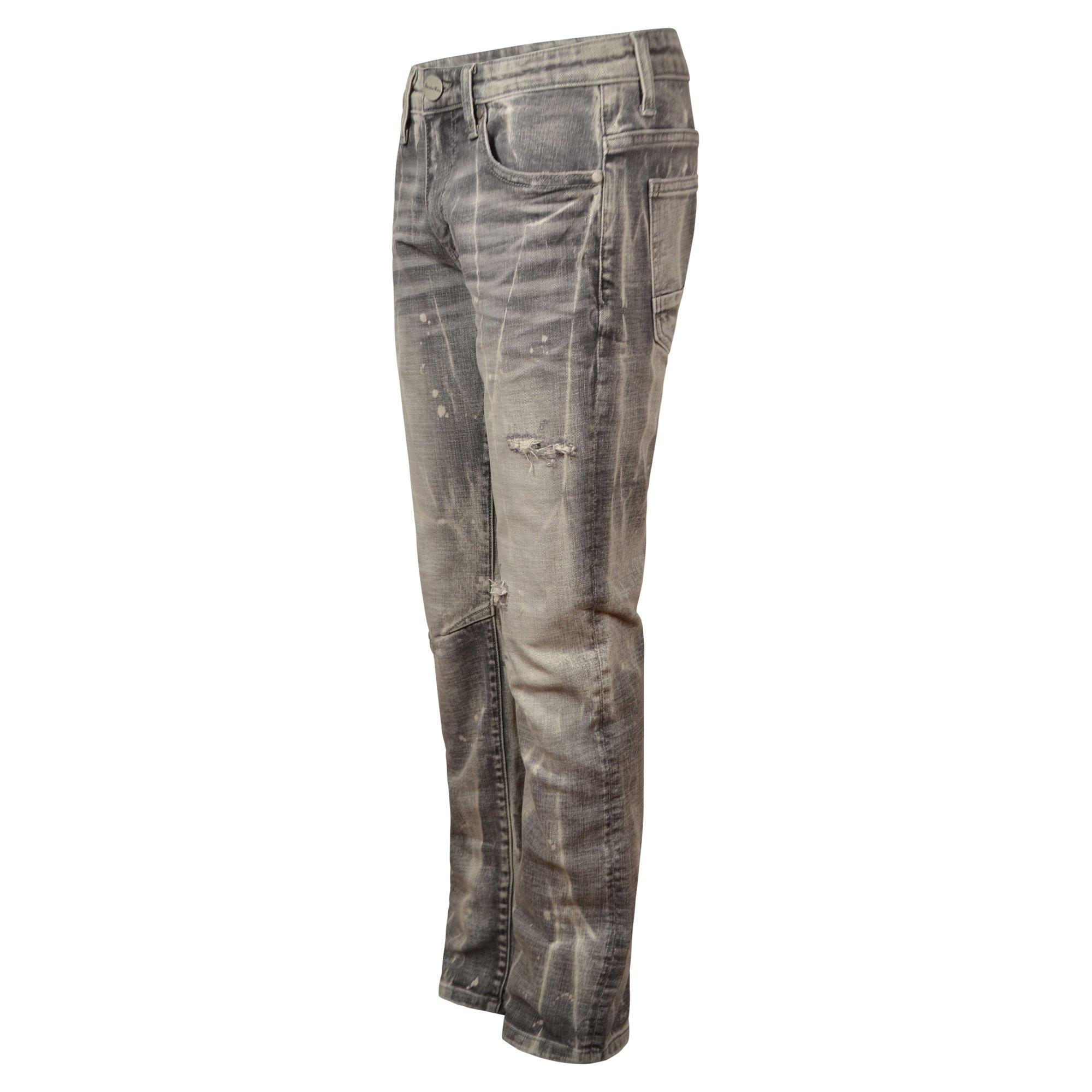 Smoke Rise Big Boys' Essential Denim Jeans - Iron Grey - GREY