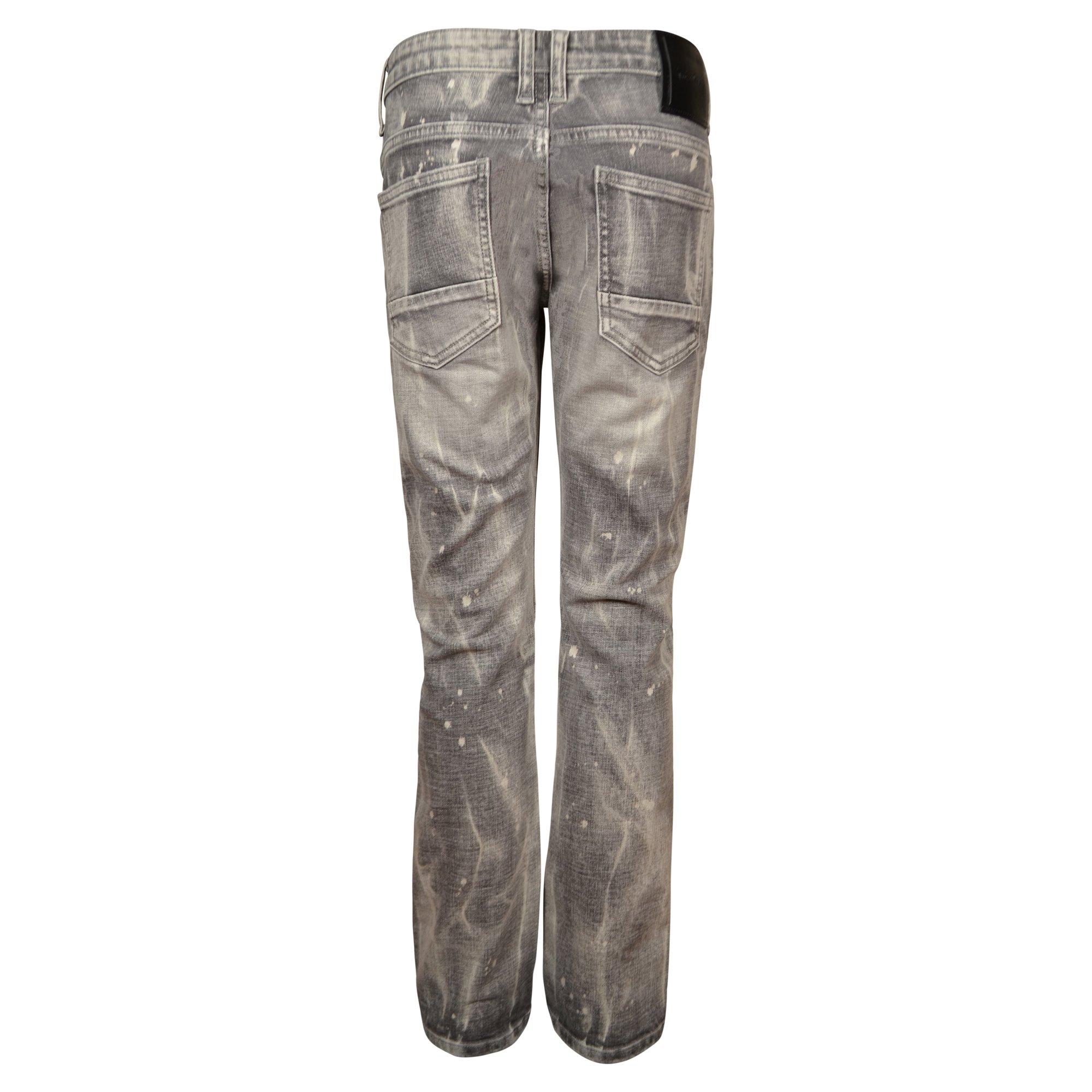 Smoke Rise Big Boys' Essential Denim Jeans - Iron Grey - GREY