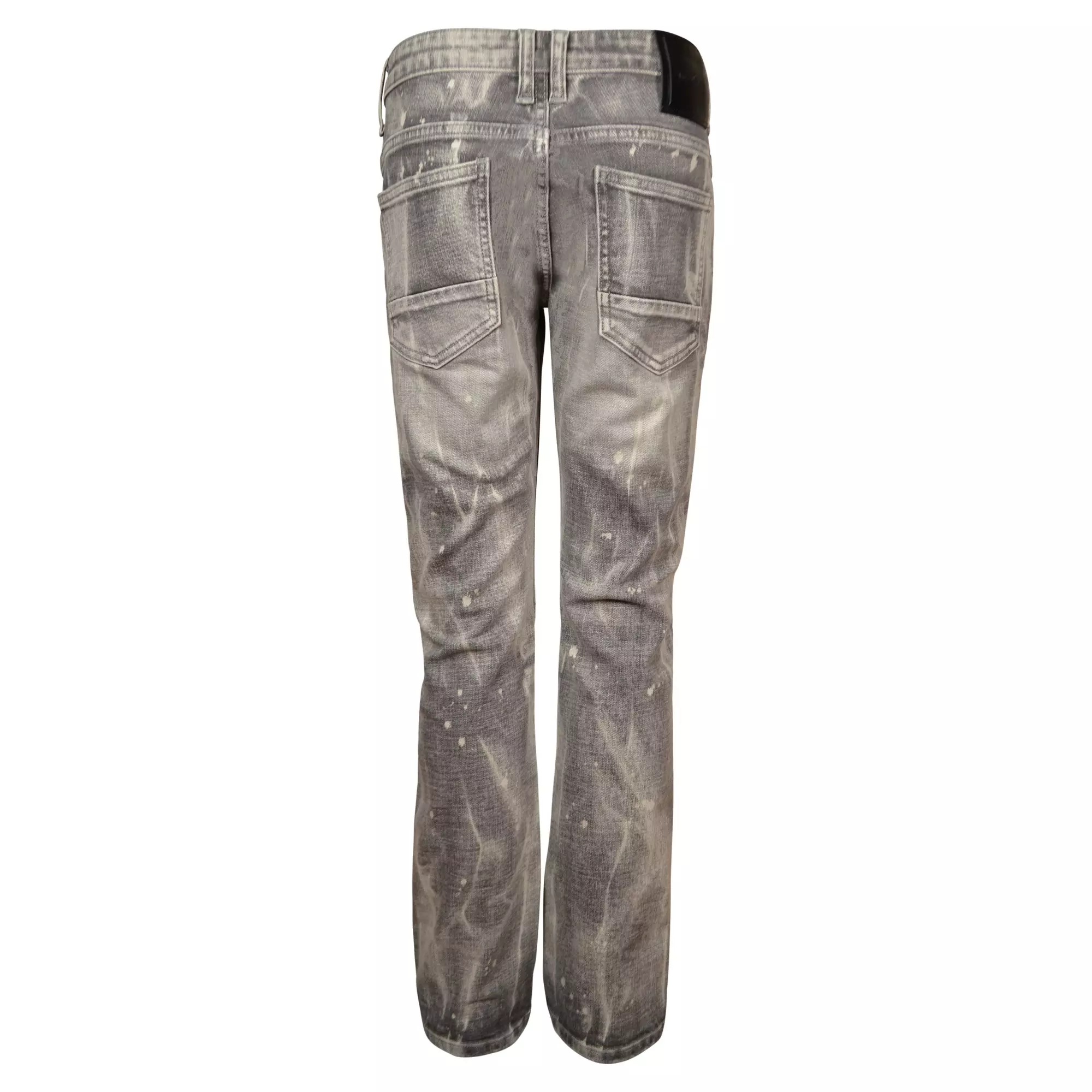 Smoke Rise Big Boys' Essential Denim Jeans - Iron Grey - GREY