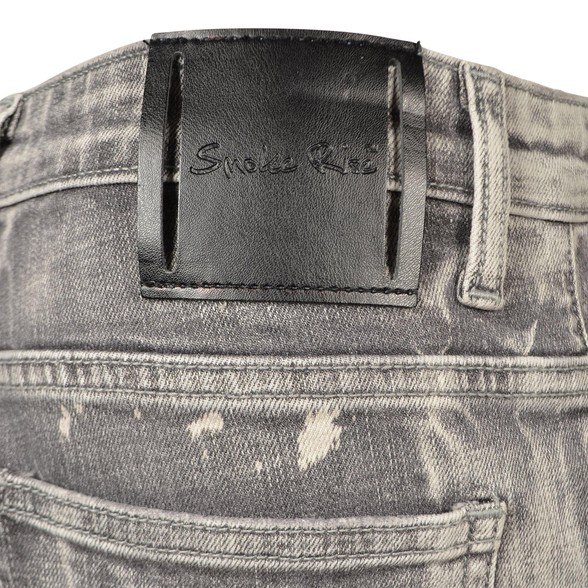 Smoke Rise Big Boys' Essential Denim Jeans - Iron Grey - GREY