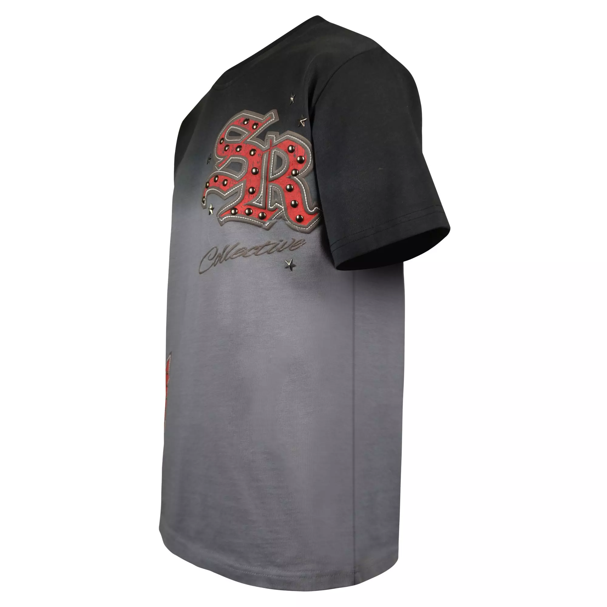 Smoke Rise Big Boys' Rise To Reign Tee - Silva Black - GREY
