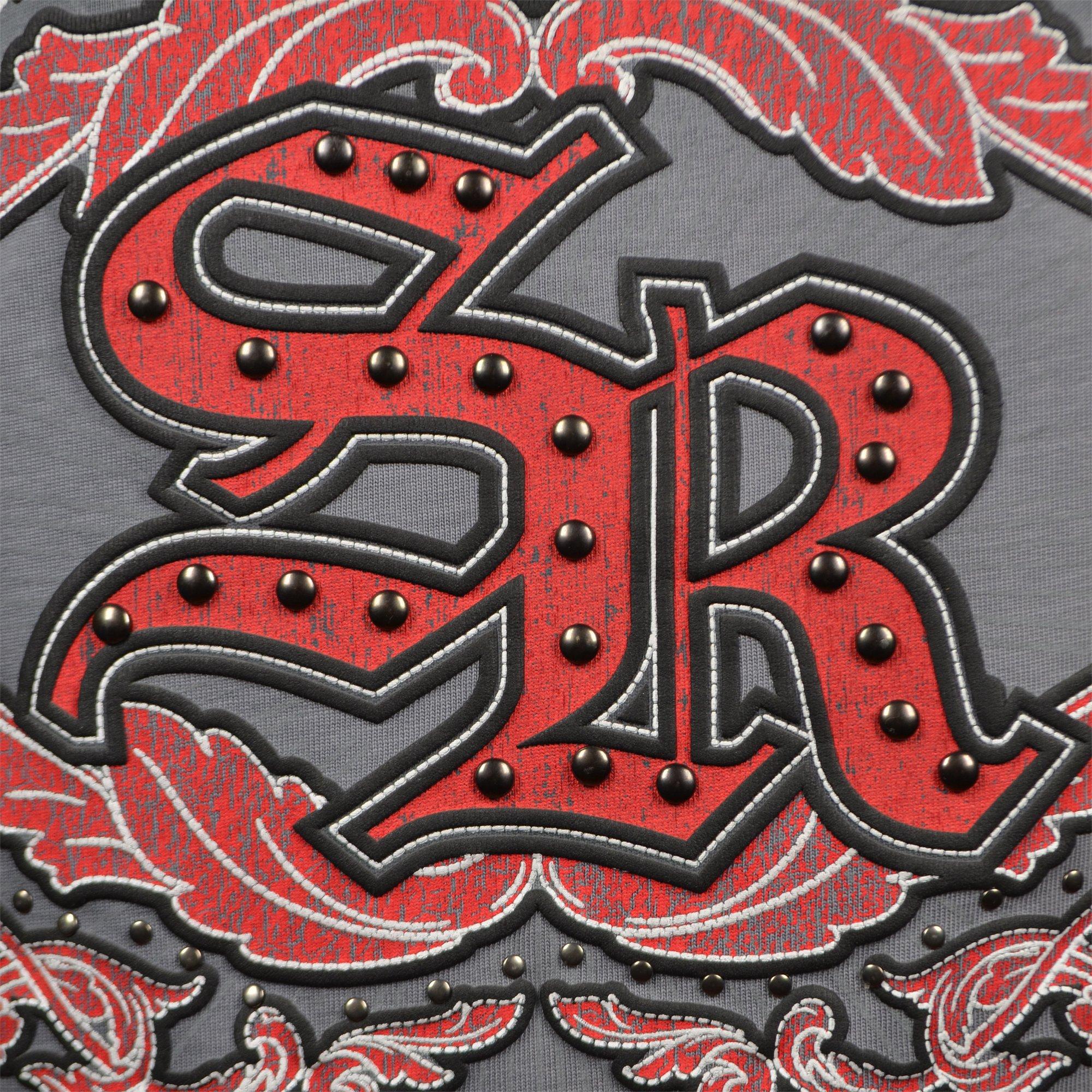 Smoke Rise Big Boys' Rise To Reign Tee - Silva Black - GREY