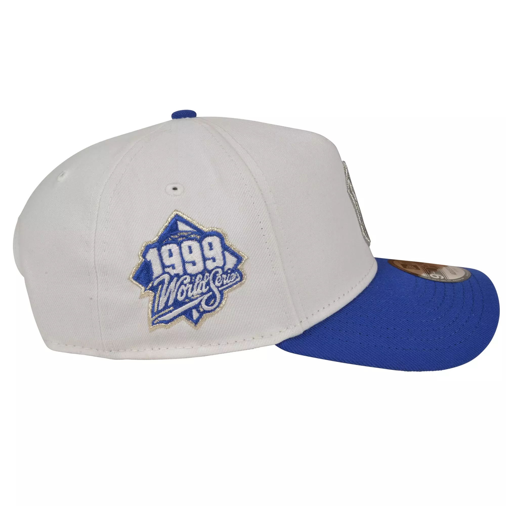 New Era New York Yankees 9FORTY A-Frame Stars Snapback Hat - White/Royal - WHITE/ROYAL