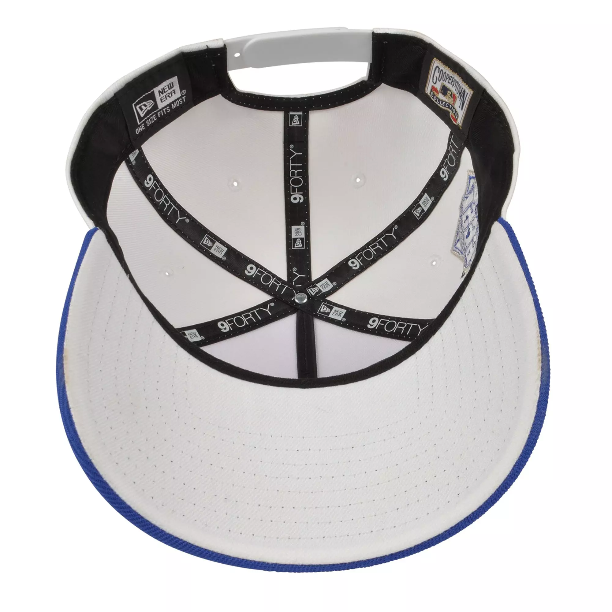 New Era New York Yankees 9FORTY A-Frame Stars Snapback Hat - White/Royal - WHITE/ROYAL