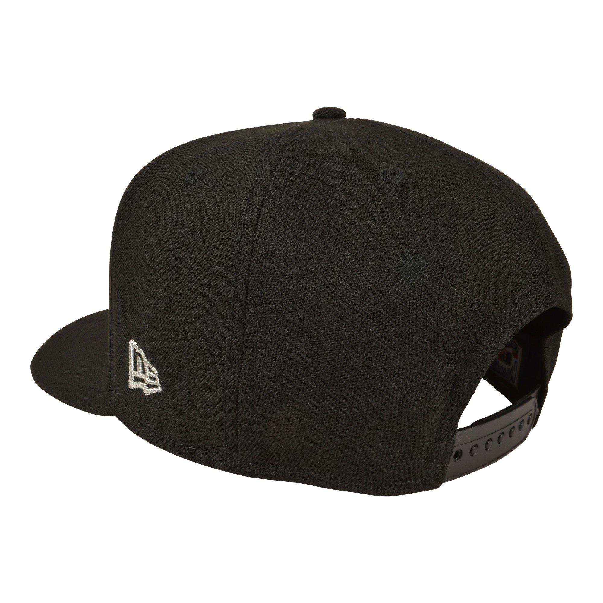 New Era New York Yankees 9FIFTY A-Frame Roses Snapback Hat - Black/Silver - BLACK/SILVER Thumbnail View 3