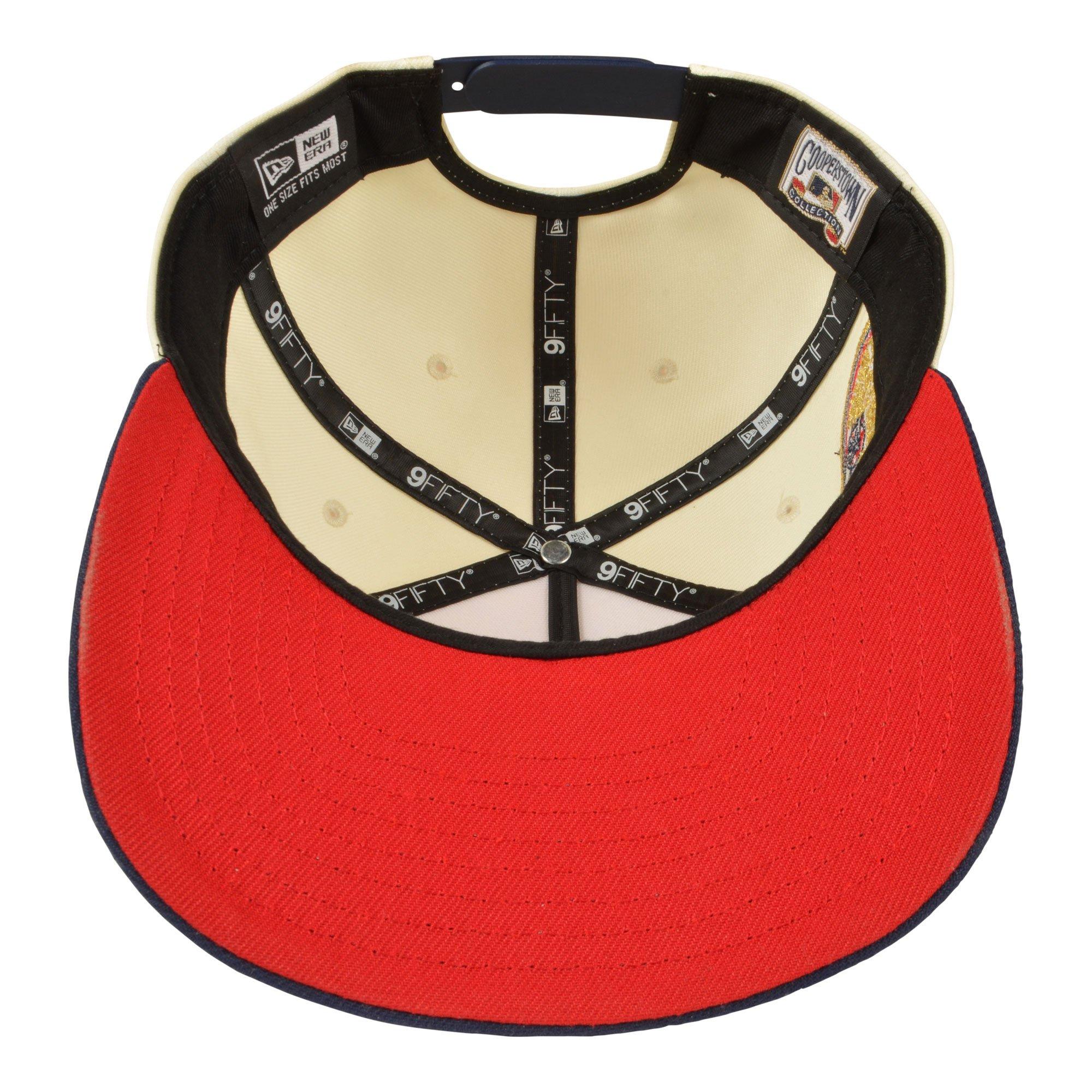 New Era New York Yankees 9FIFTY A-Frame Stars Snapback Hat - Cream - CREAM Thumbnail View 5