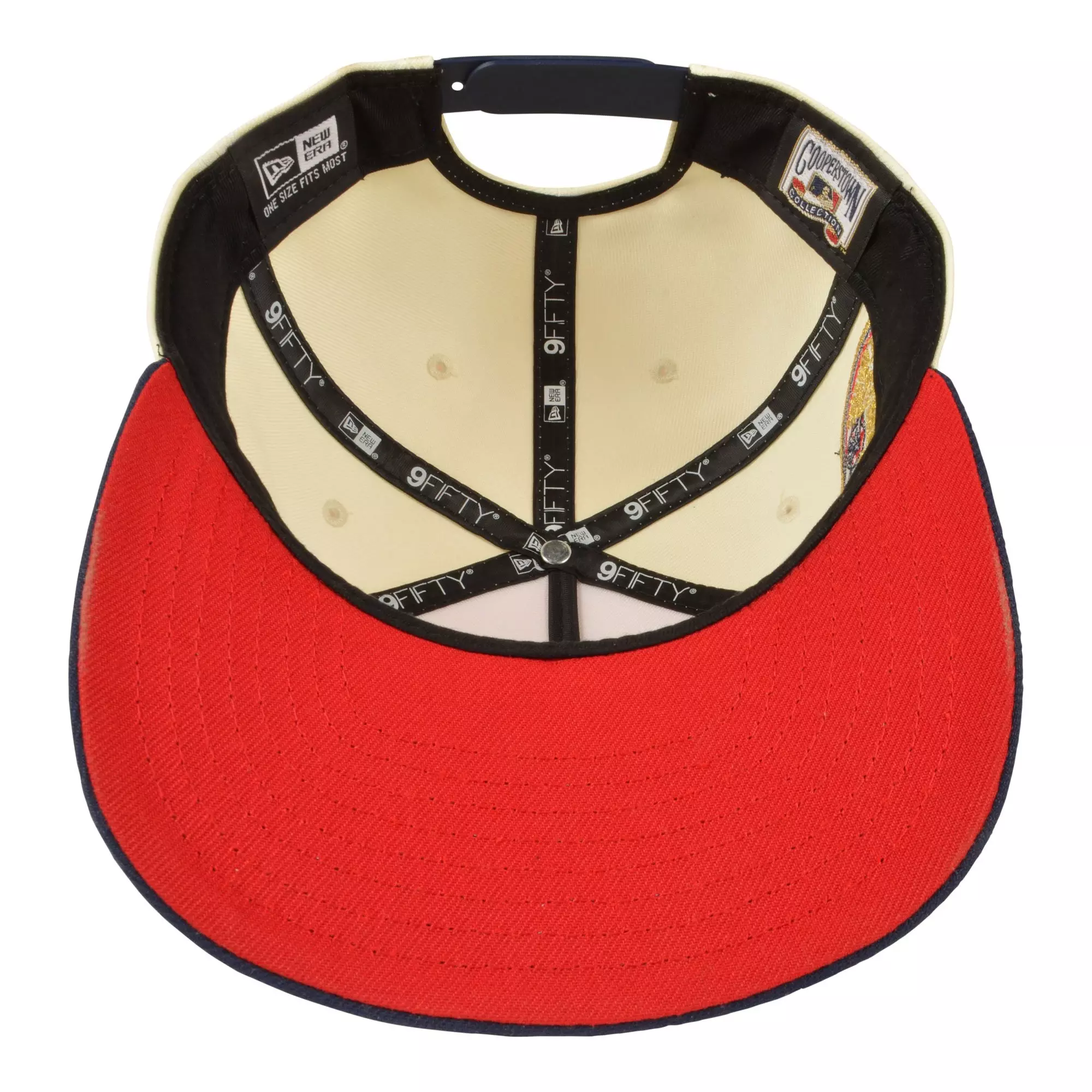 New Era New York Yankees 9FIFTY A-Frame Stars Snapback Hat - Cream - CREAM