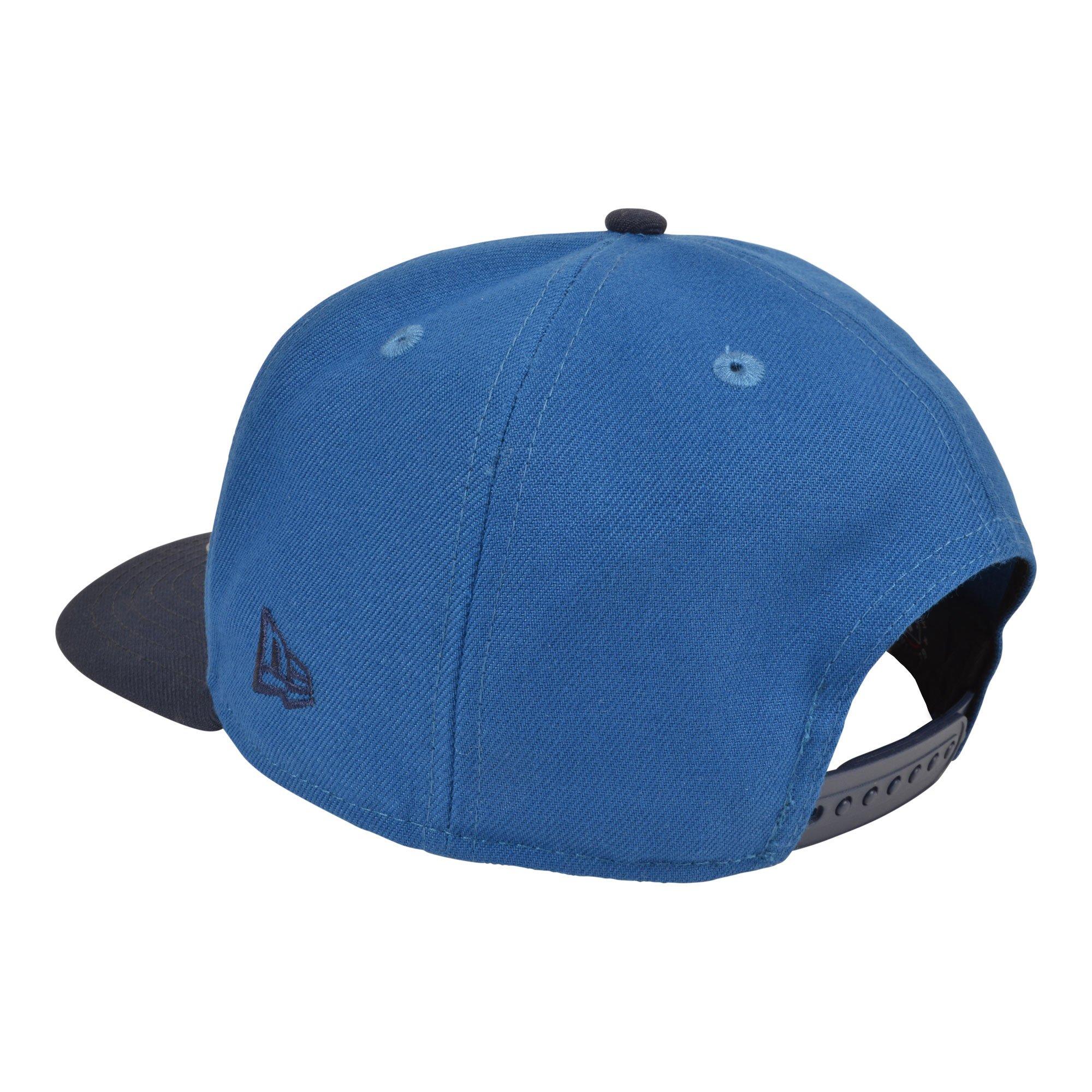 New Era Los Angeles Dodgers 9FIFTY A-Frame American League 2025 Snapback Hat - White/Blue - WHITE/BLUE Thumbnail View 3