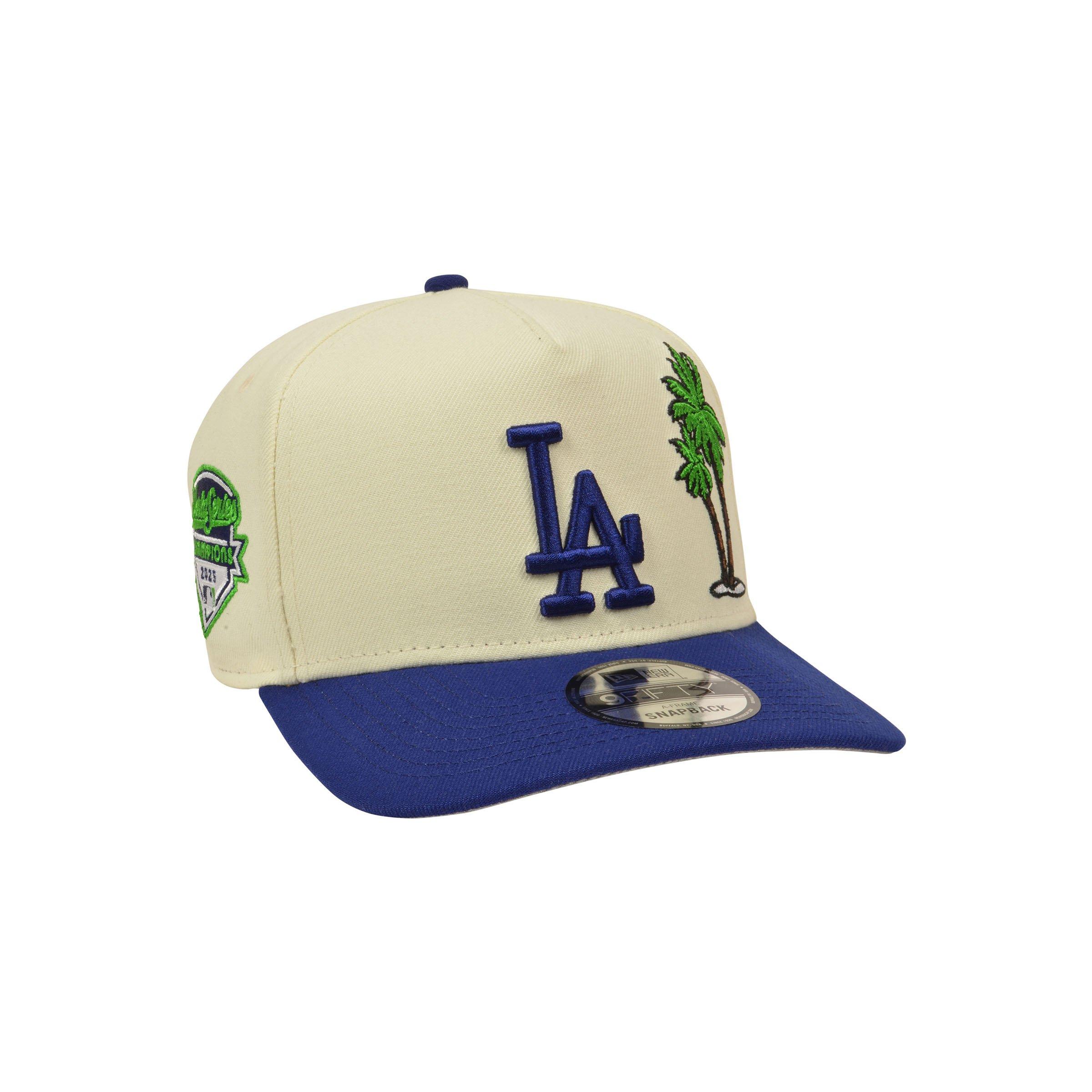 New Era Los Angeles Dodgers 9FIFTY A-Frame Palm Tree Snapback Hat - Cream - CREAM