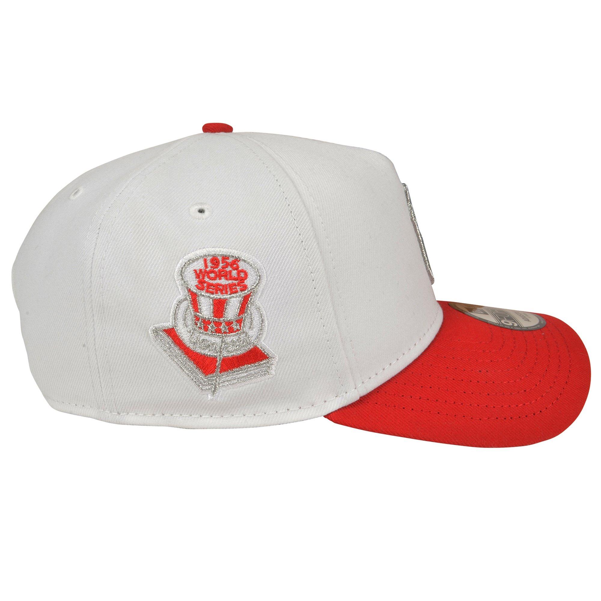 New Era New York Yankees 9FORTY A-Frame Stars Snapback Hat - White/Red - WHITE/RED Thumbnail View 3