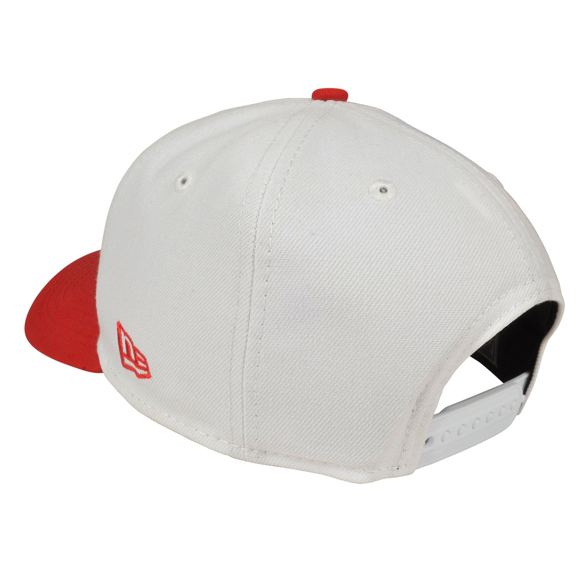 New Era New York Yankees 9FORTY A-Frame Stars Snapback Hat - White/Red - WHITE/RED Thumbnail View 4