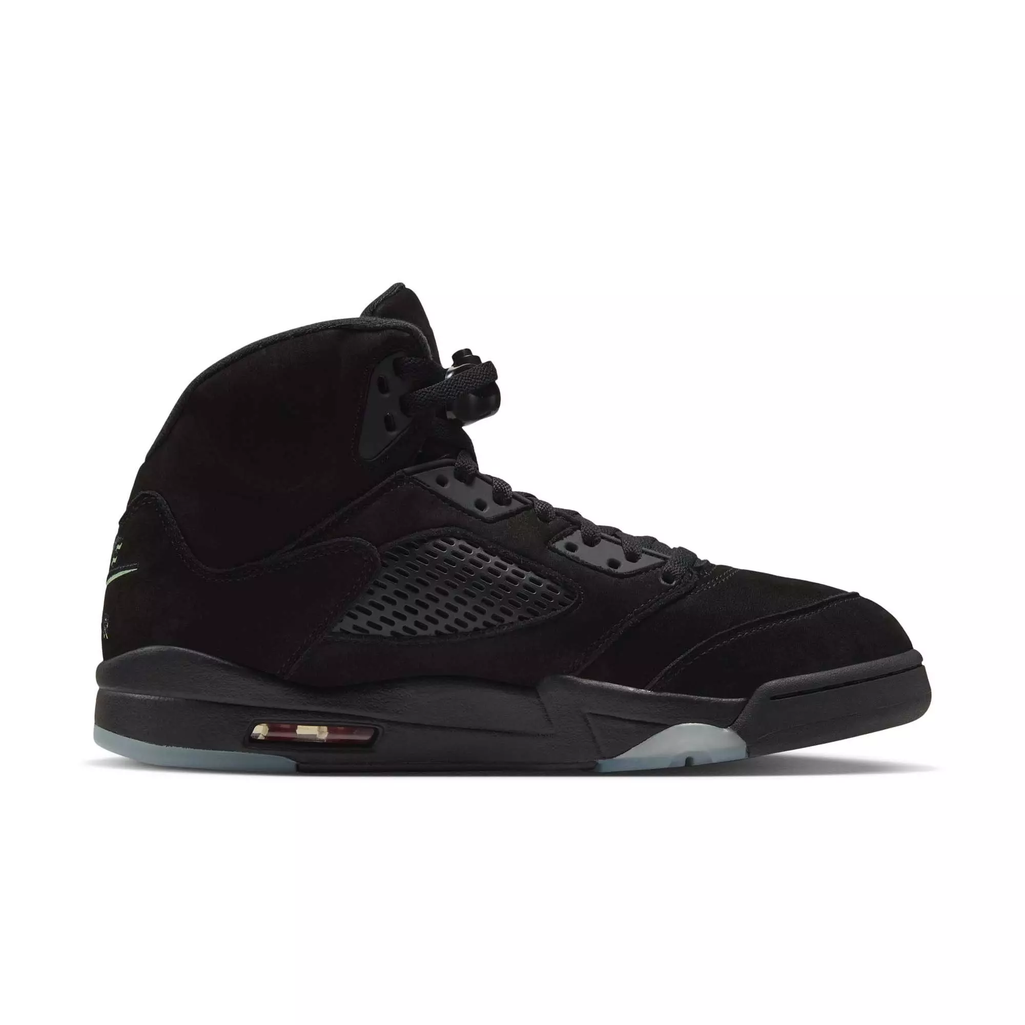 Jordan 5 Retro "Halloween" Men's Shoe - BLACK/PICANTE RED/GLOW N THE DARK