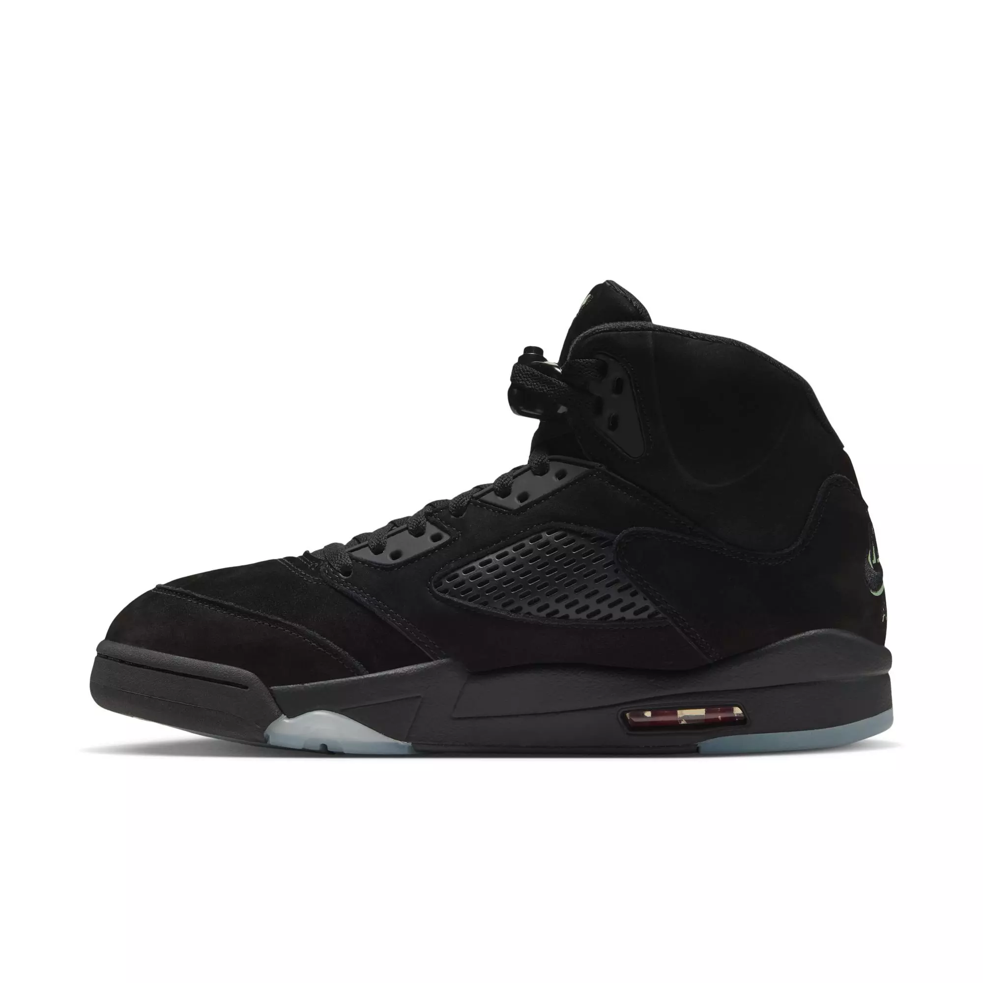 Jordan 5 Retro "Halloween" Men's Shoe - BLACK/PICANTE RED/GLOW N THE DARK