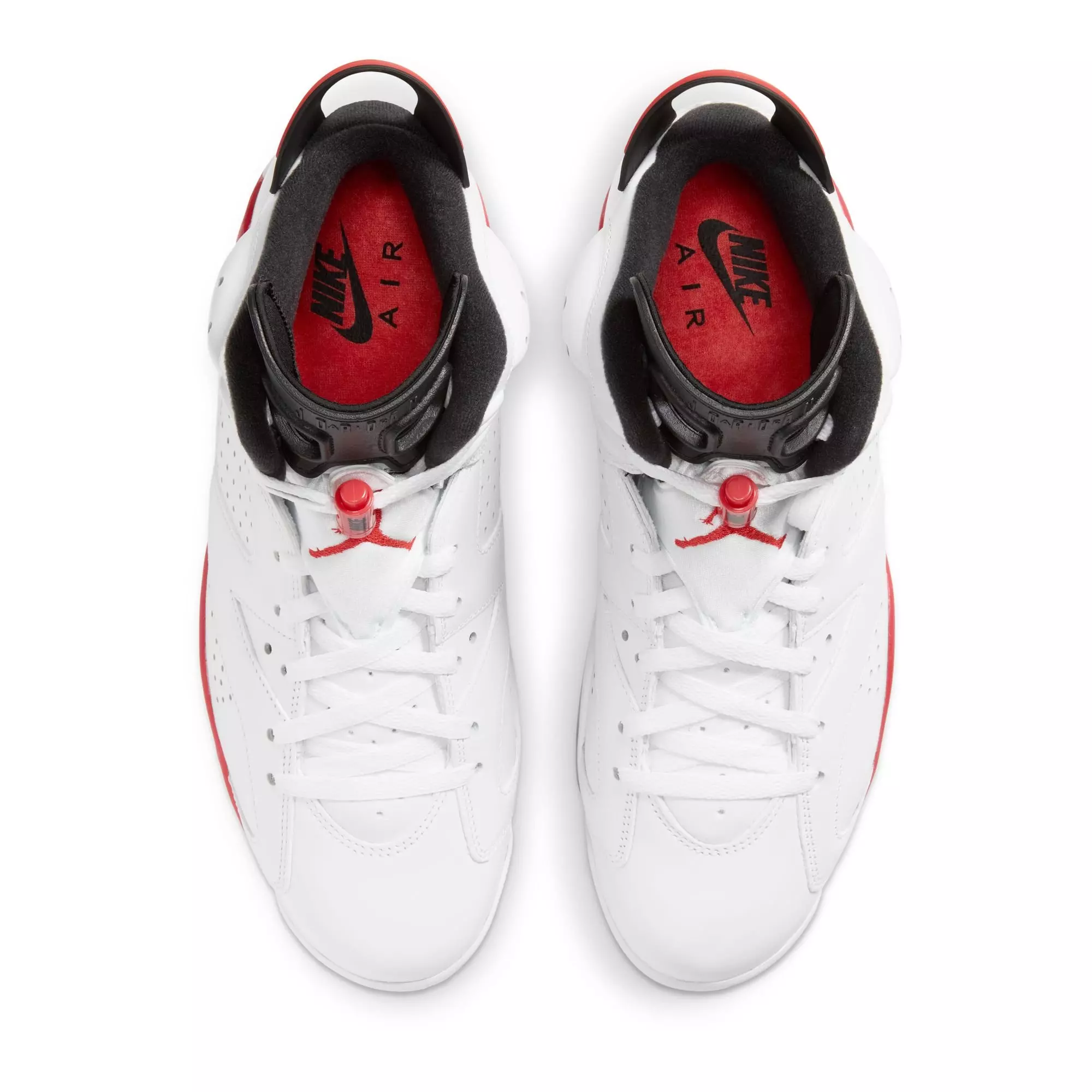 Jordan 6 Retro "White Infrared" Men's Shoe - WHITE/LT CRIMSON/BLACK