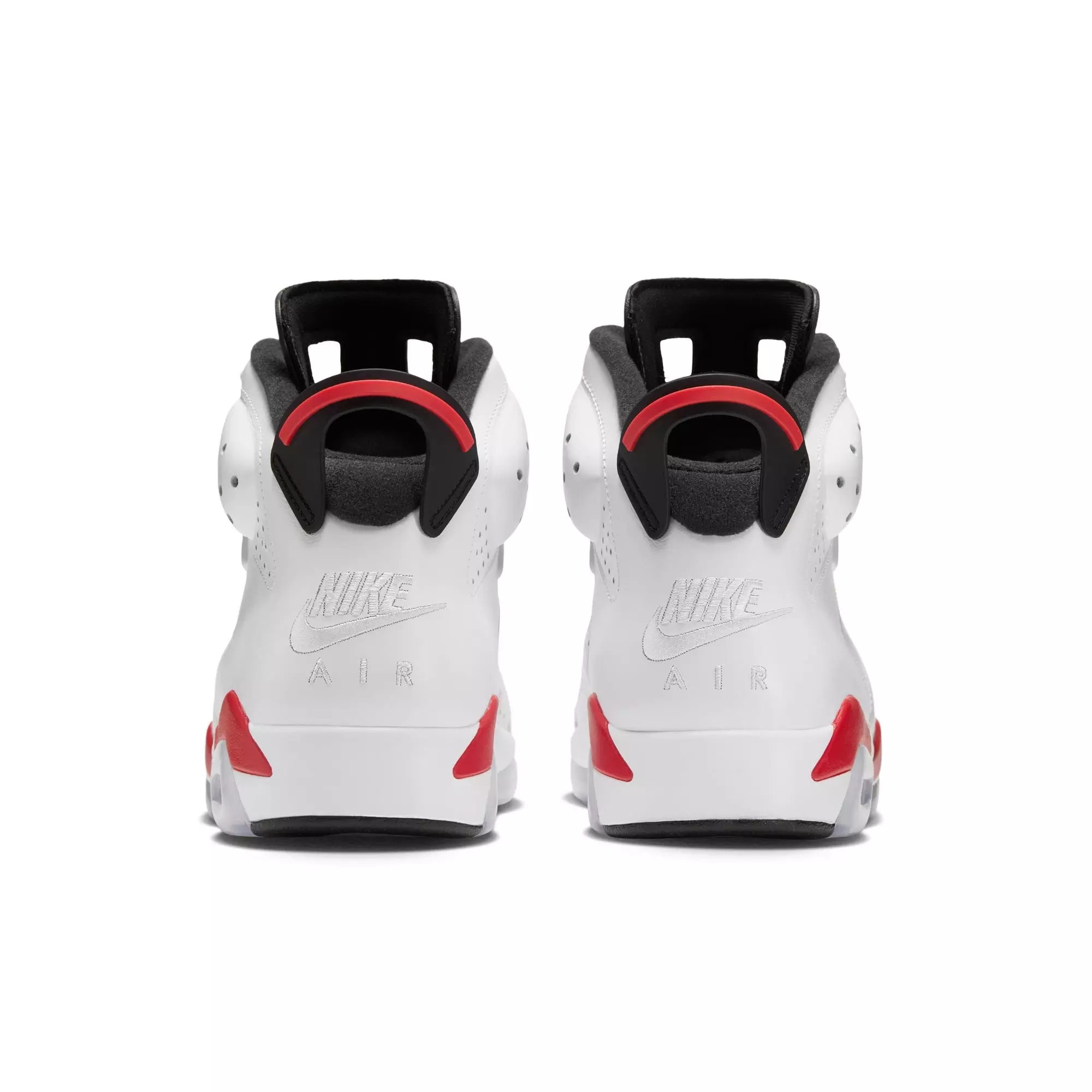 Jordan 6 Retro "White Infrared" Men's Shoe - WHITE/LT CRIMSON/BLACK