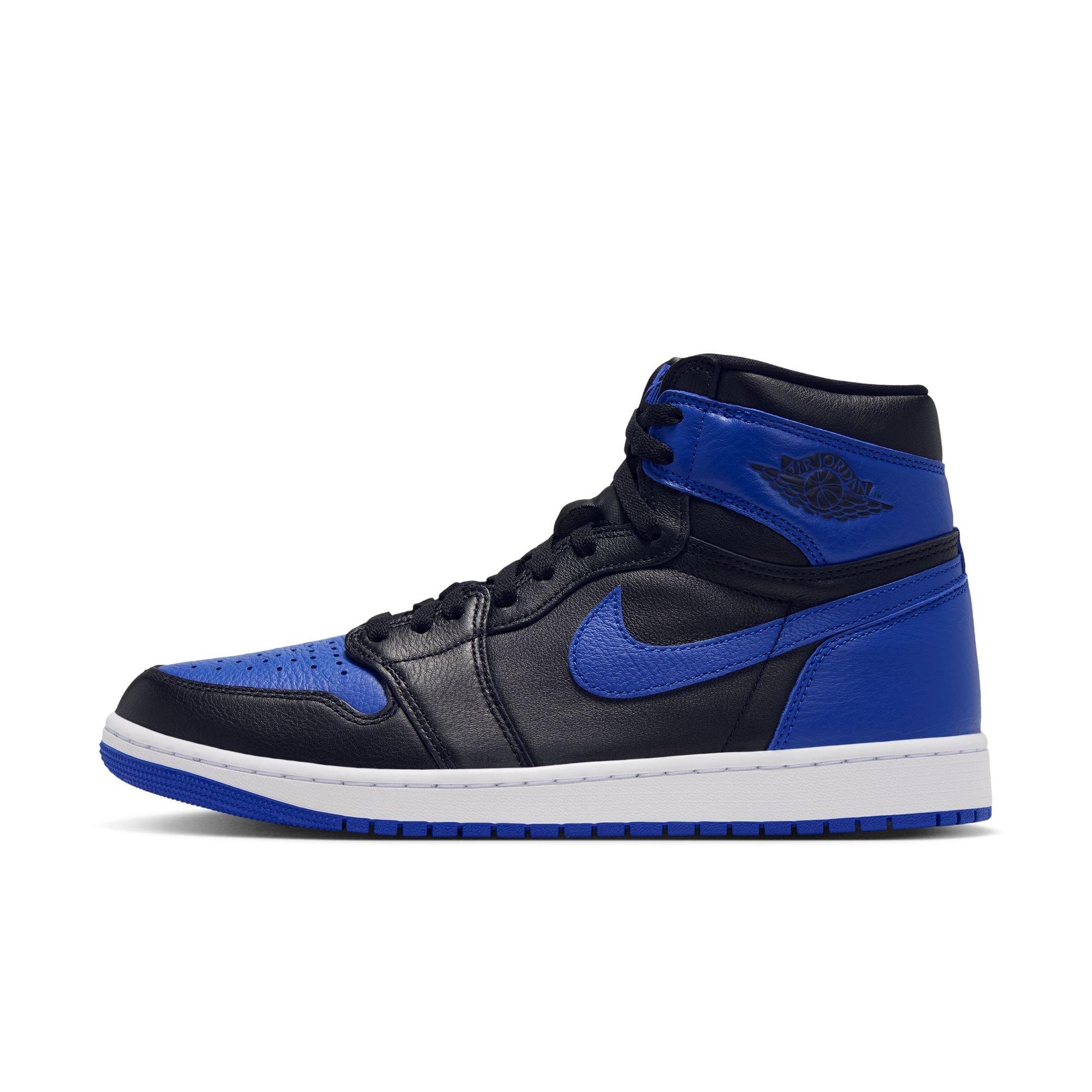 Jordan 1 Retro High OG "Royal" Men's Shoe - BLACK/GAME ROYAL/WHITE