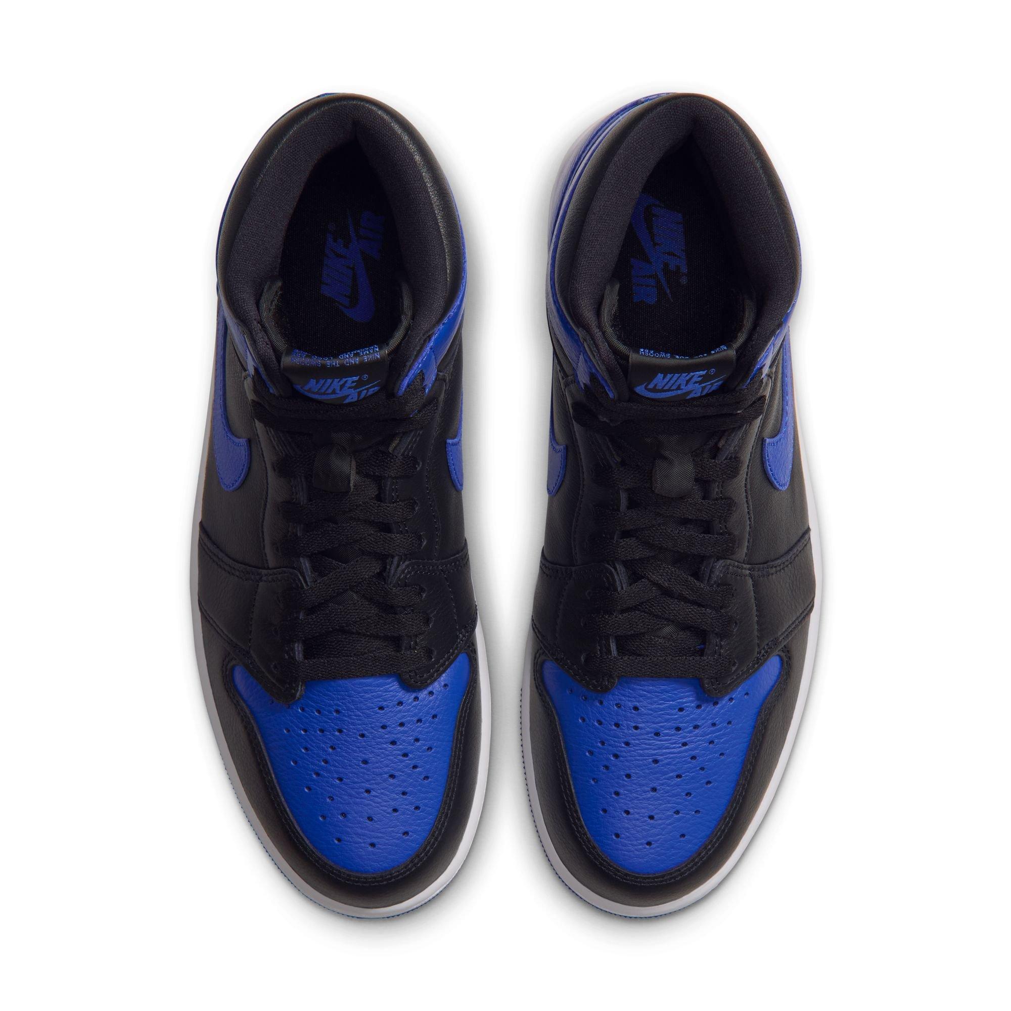 Jordan 1 Retro High OG "Royal" Men's Shoe - BLACK/GAME ROYAL/WHITE