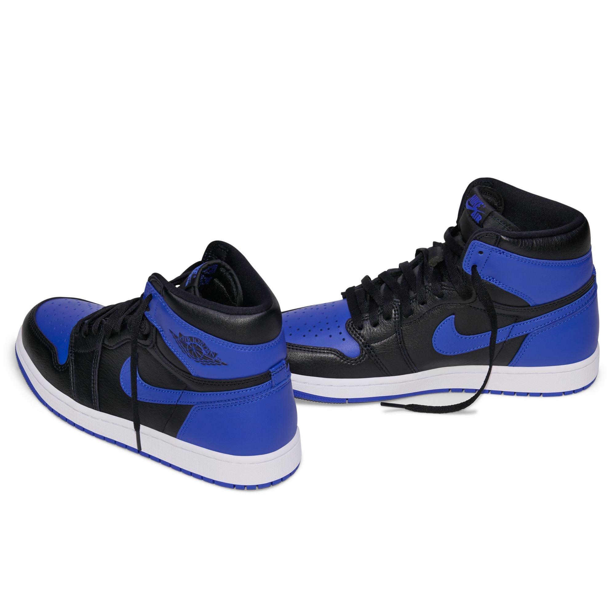 Jordan 1 Retro High OG "Royal" Men's Shoe - BLACK/GAME ROYAL/WHITE