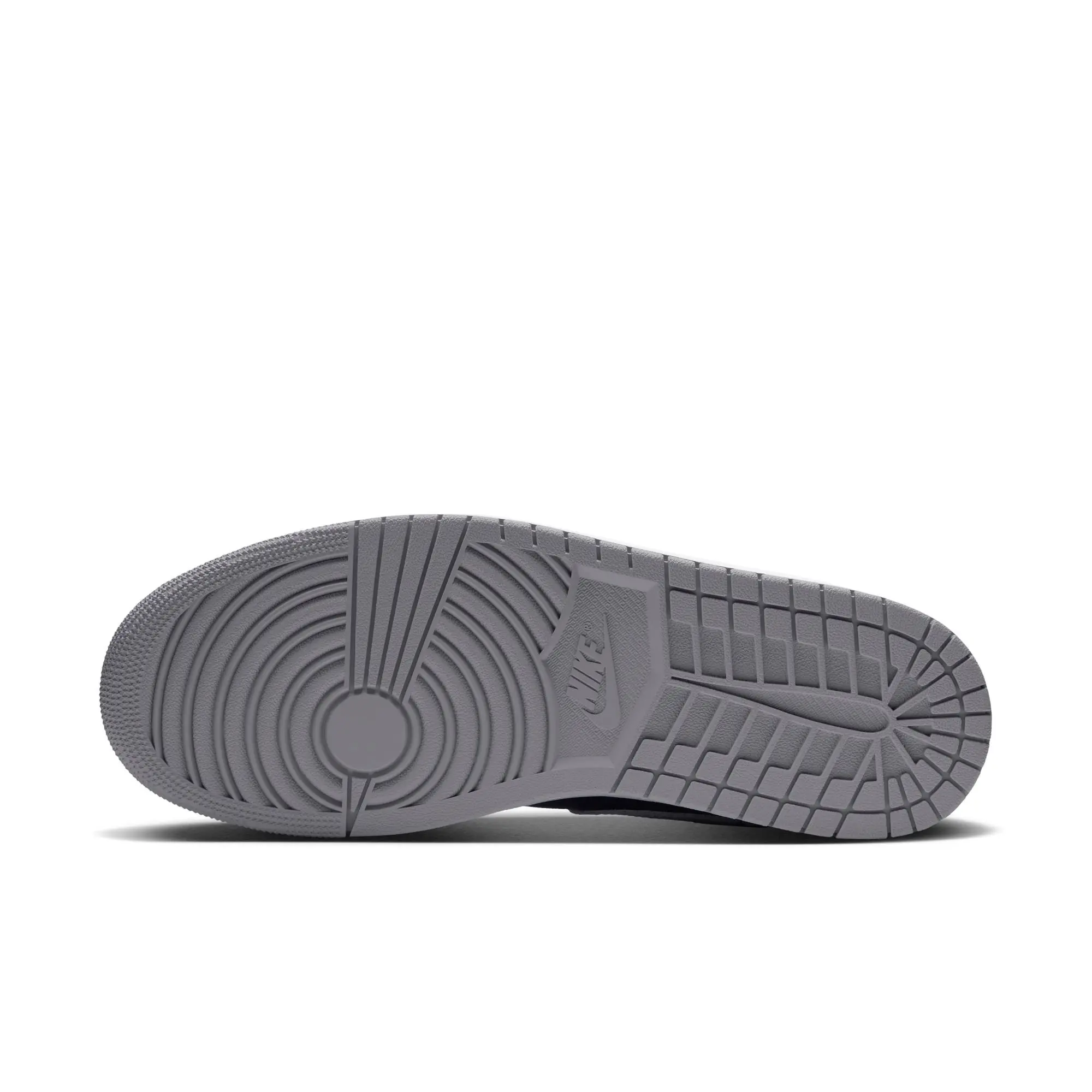 Jordan 1 Low "Tech Grey/College Navy/White" Men's Shoe - GREY/NAVY