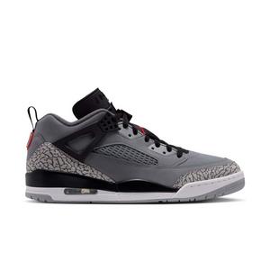 Jordan Spizike Low "Cool Grey/University Red/Black" Men's Shoe - GREY/BLACK/RED