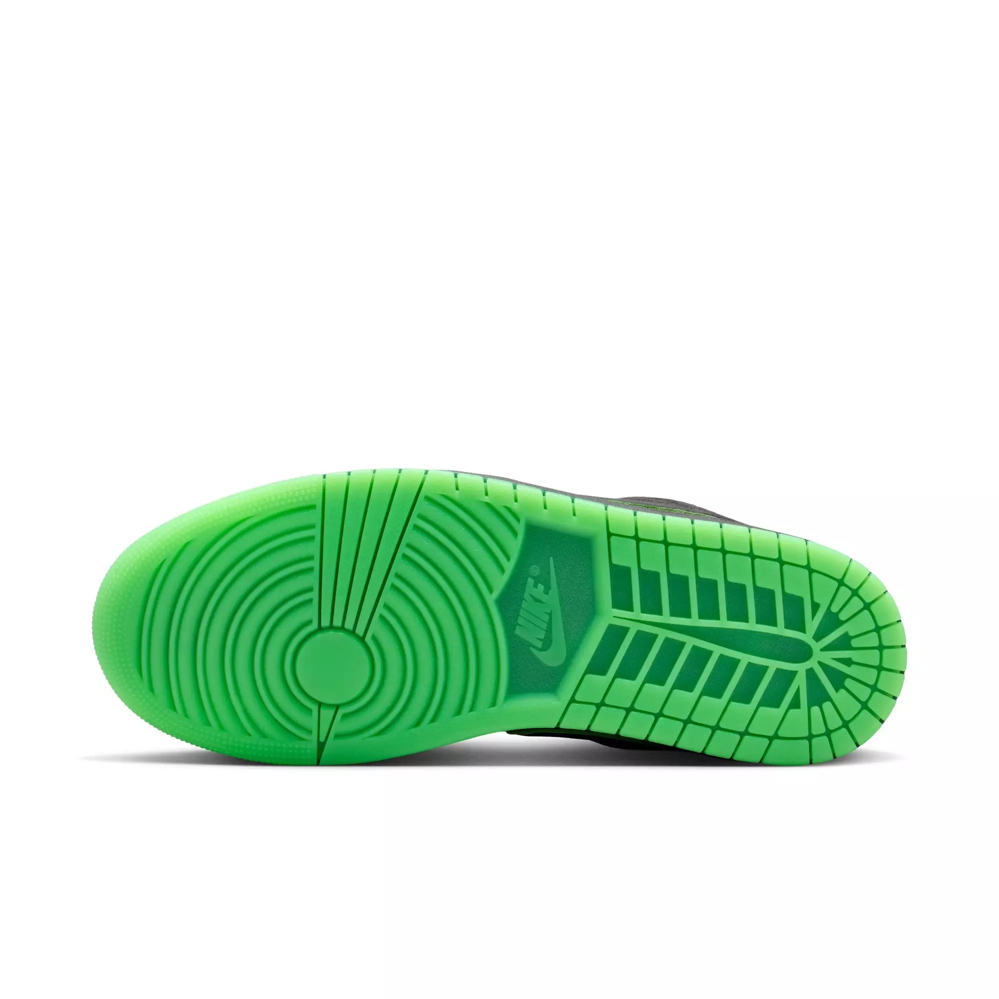Jordan 1 Low SE "Black/Scream Green/Dk Smoke Grey" Men's Shoe - BLACK/GREEN