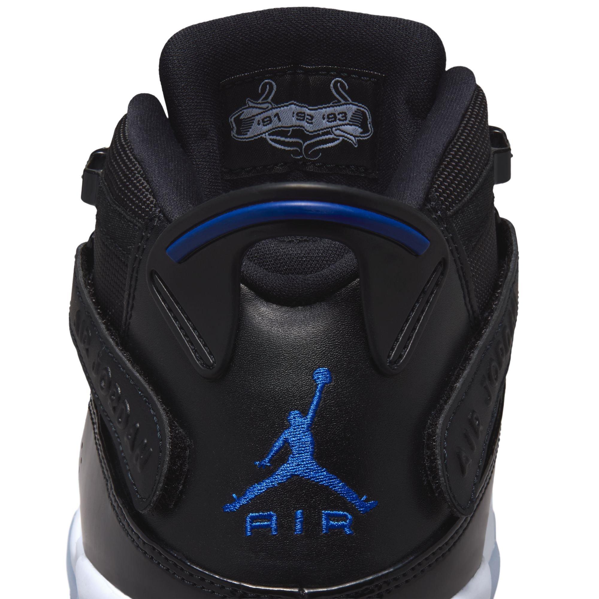 Jordan 6 Rings "Black/Hyper Royal/White" Men's Shoe - BLACK/ROYAL/WHITE
