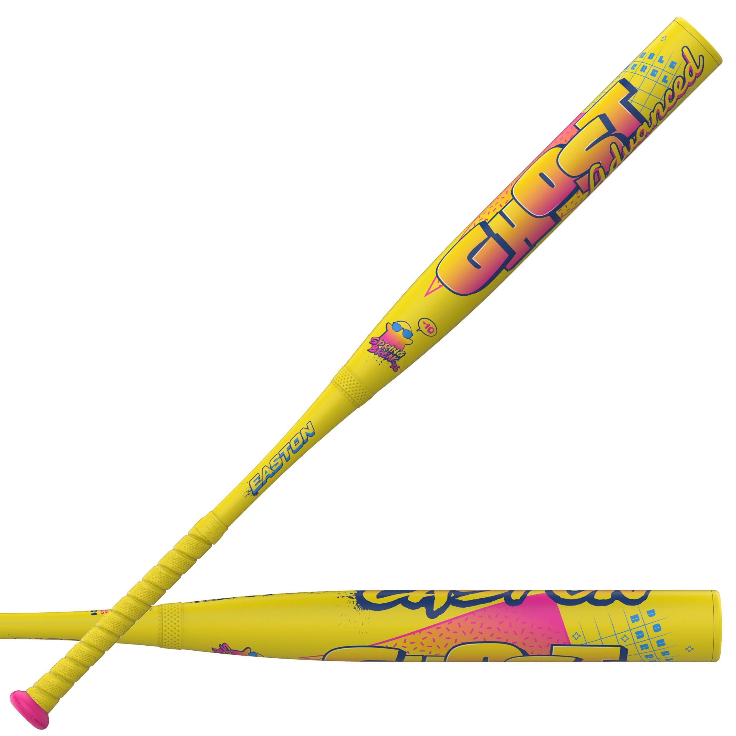Easton Ghost Advanced Spring Break Fastpitch Softball Bat (-10) 2026 - YELLOW Thumbnail View 1