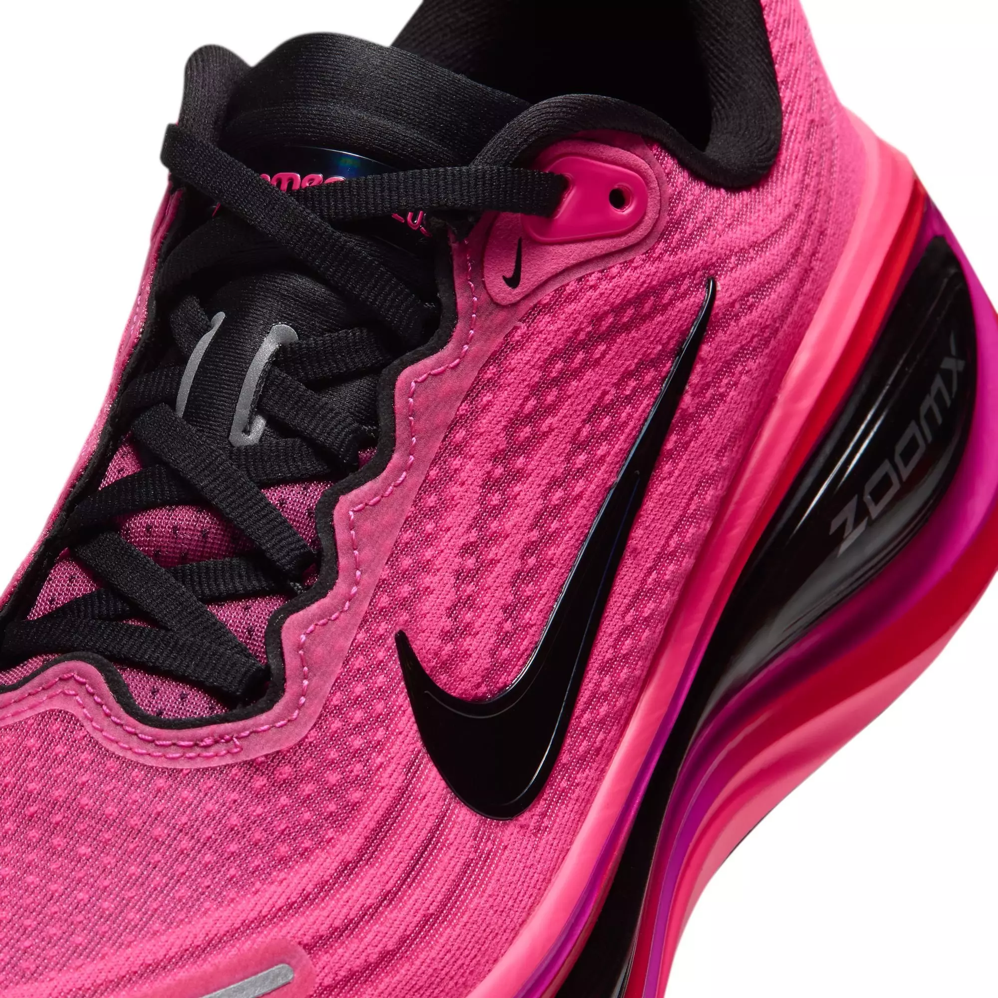 Nike Vomero Plus "Hyper Pink" Women's Road Running Shoe - BLACK/HYPER PINK/FUCHSIA BLAST