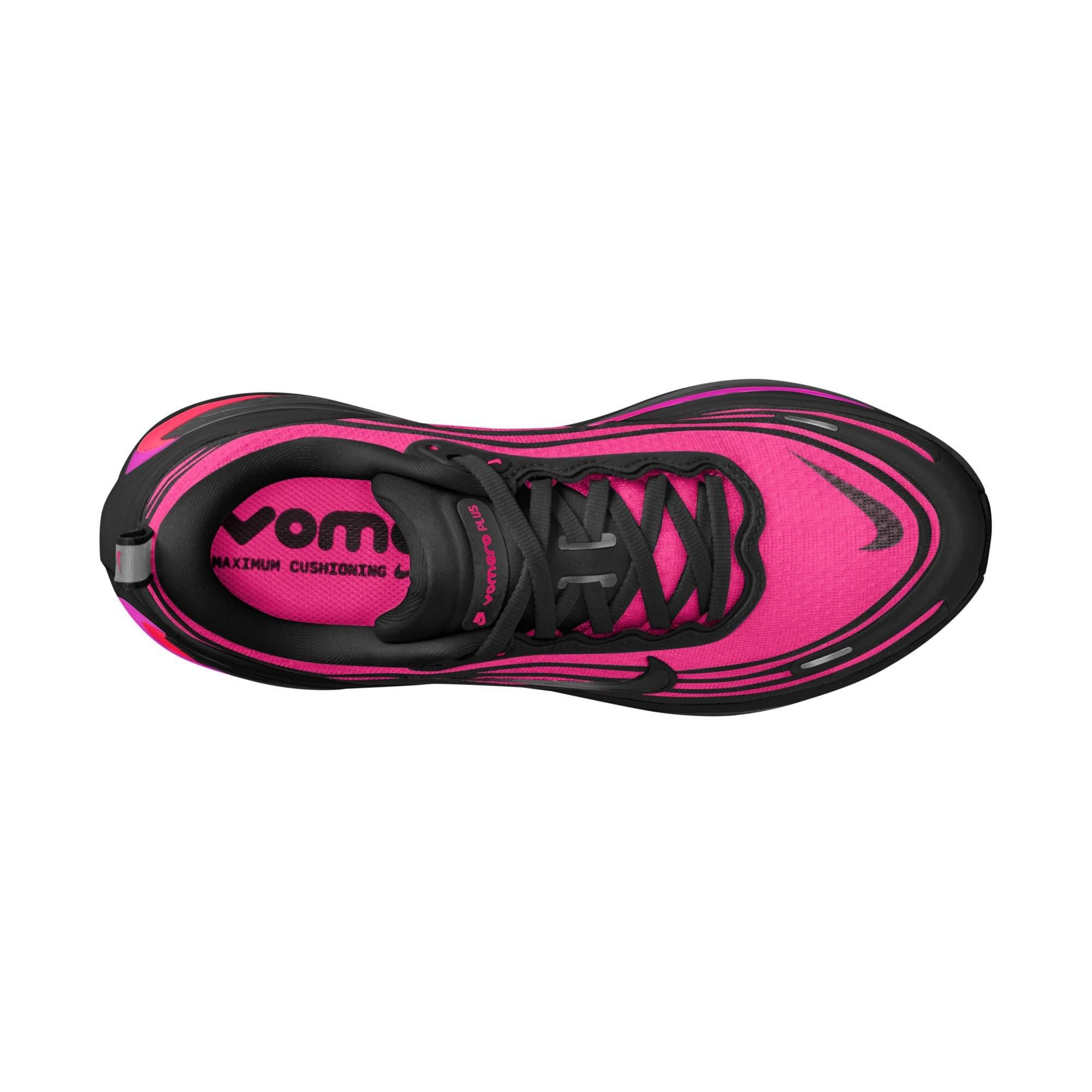Nike Vomero Plus "Hyper Pink" Women's Road Running Shoe - BLACK/HYPER PINK/FUCHSIA BLAST