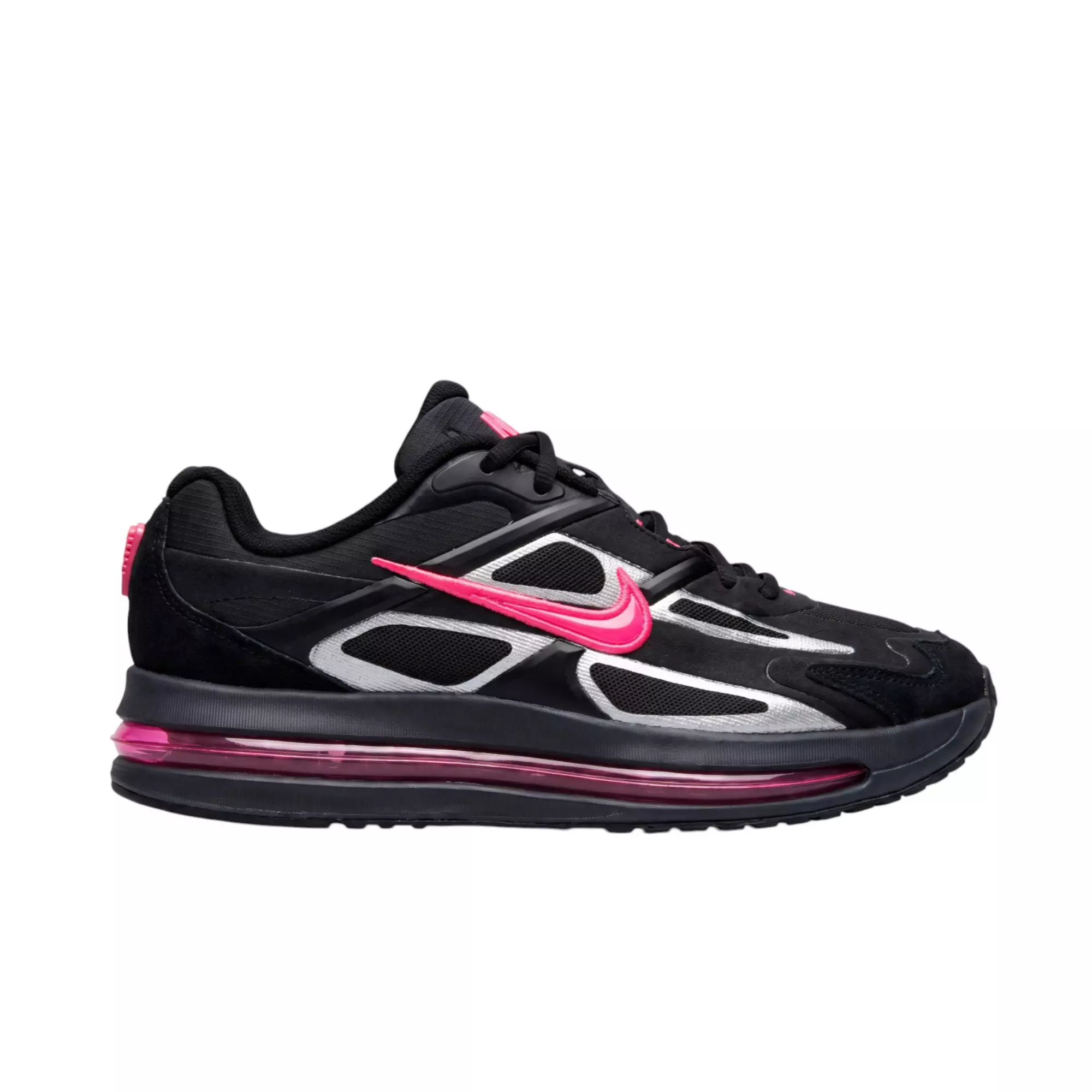 Nike Air Max Metro "Hyper Pink" Women's Shoe - BLACK/HYPER PINK/METALLIC SILVER