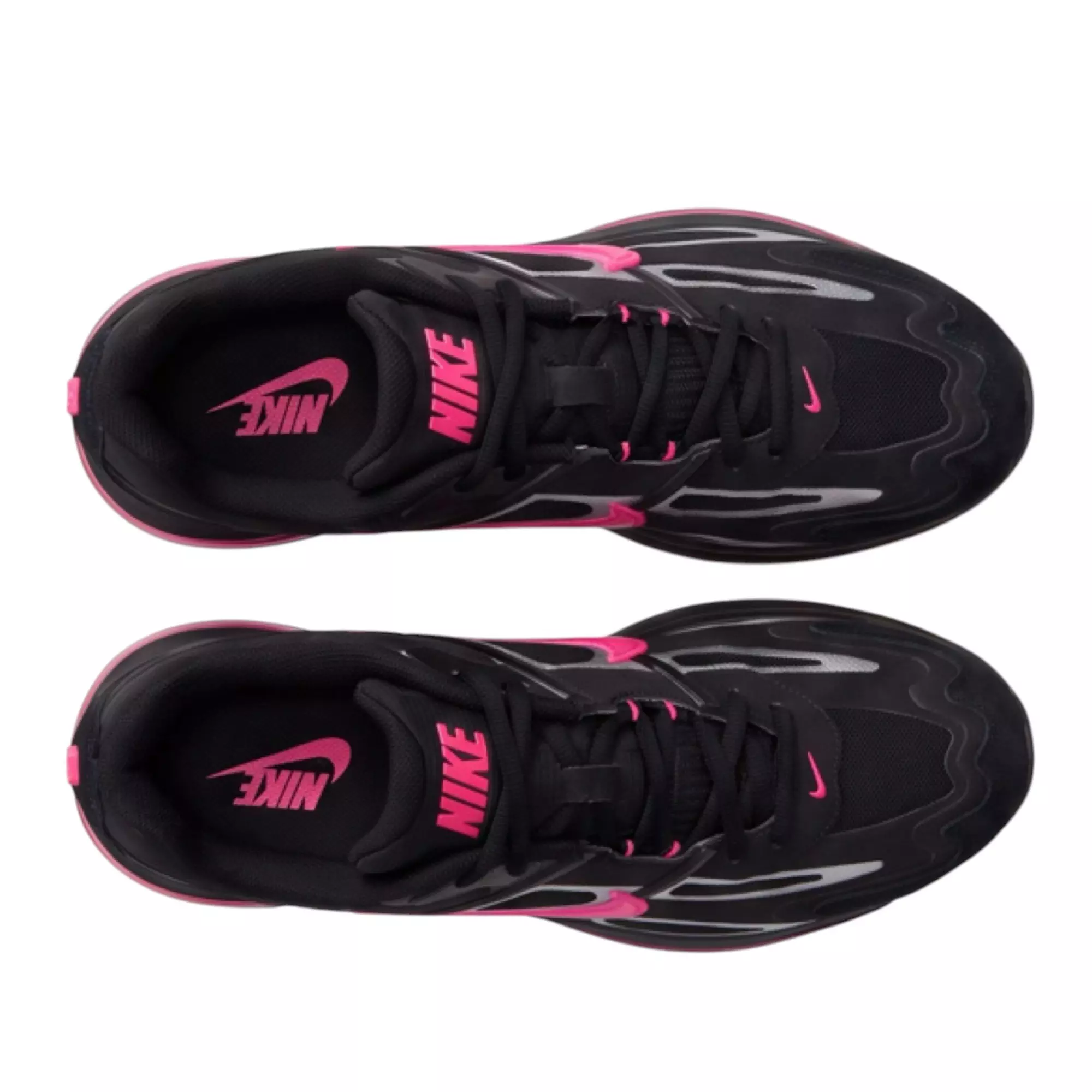 Nike Air Max Metro "Hyper Pink" Women's Shoe - BLACK/HYPER PINK/METALLIC SILVER