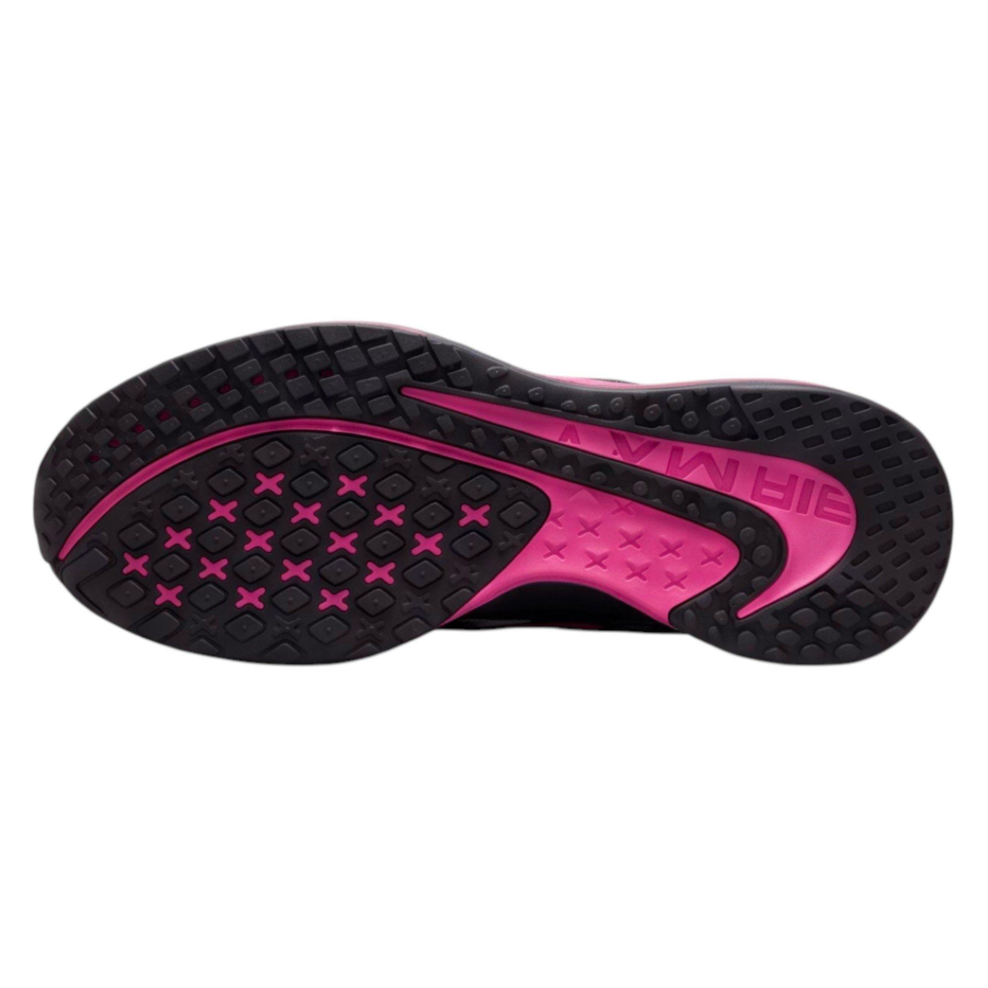 Nike Air Max Metro "Hyper Pink" Women's Shoe - BLACK/HYPER PINK/METALLIC SILVER
